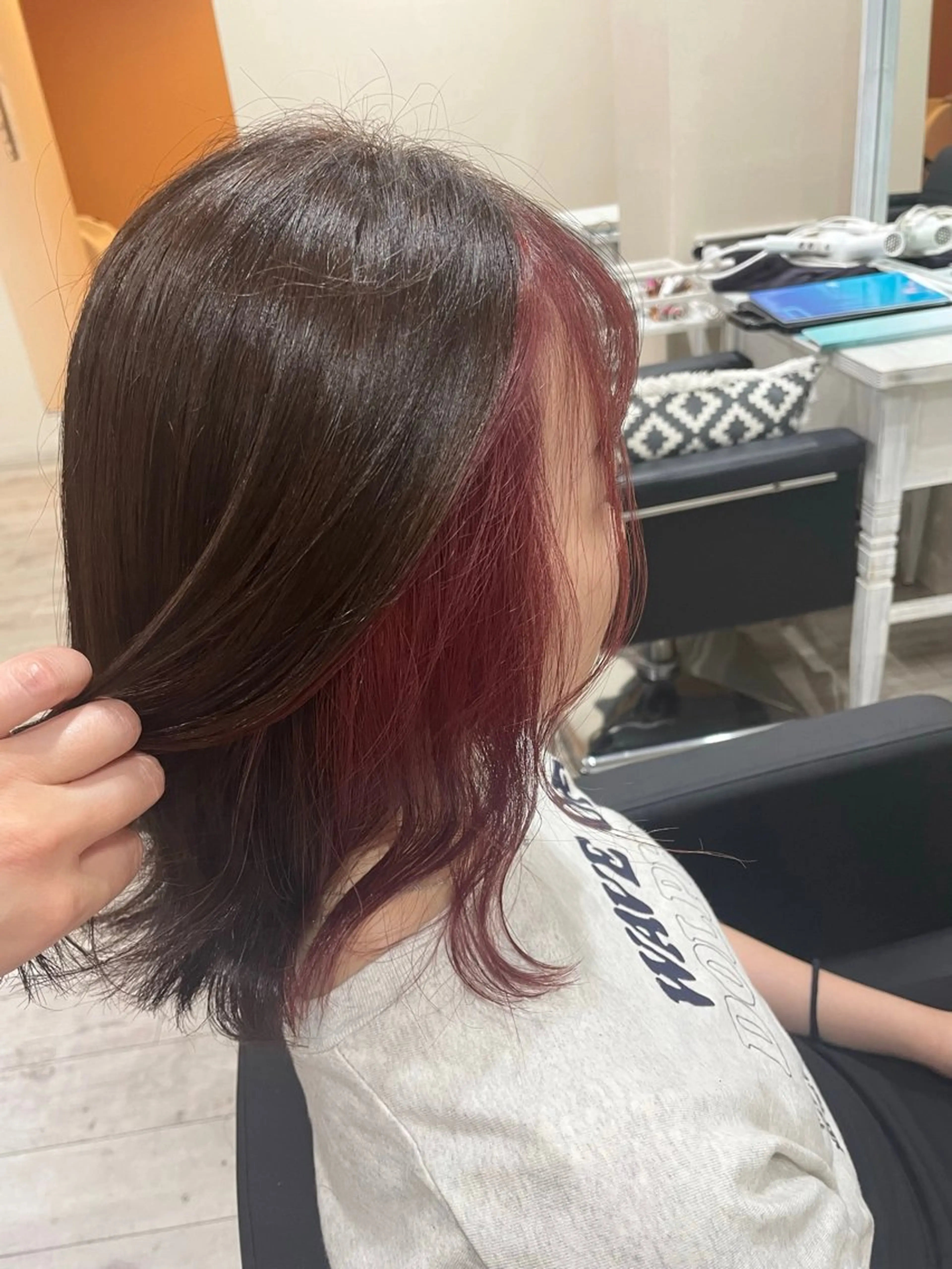 ミディアム カラー カット ヘアカラー APPEL hair&eyelash所属・APPEL / fujiiのヘアスタイル