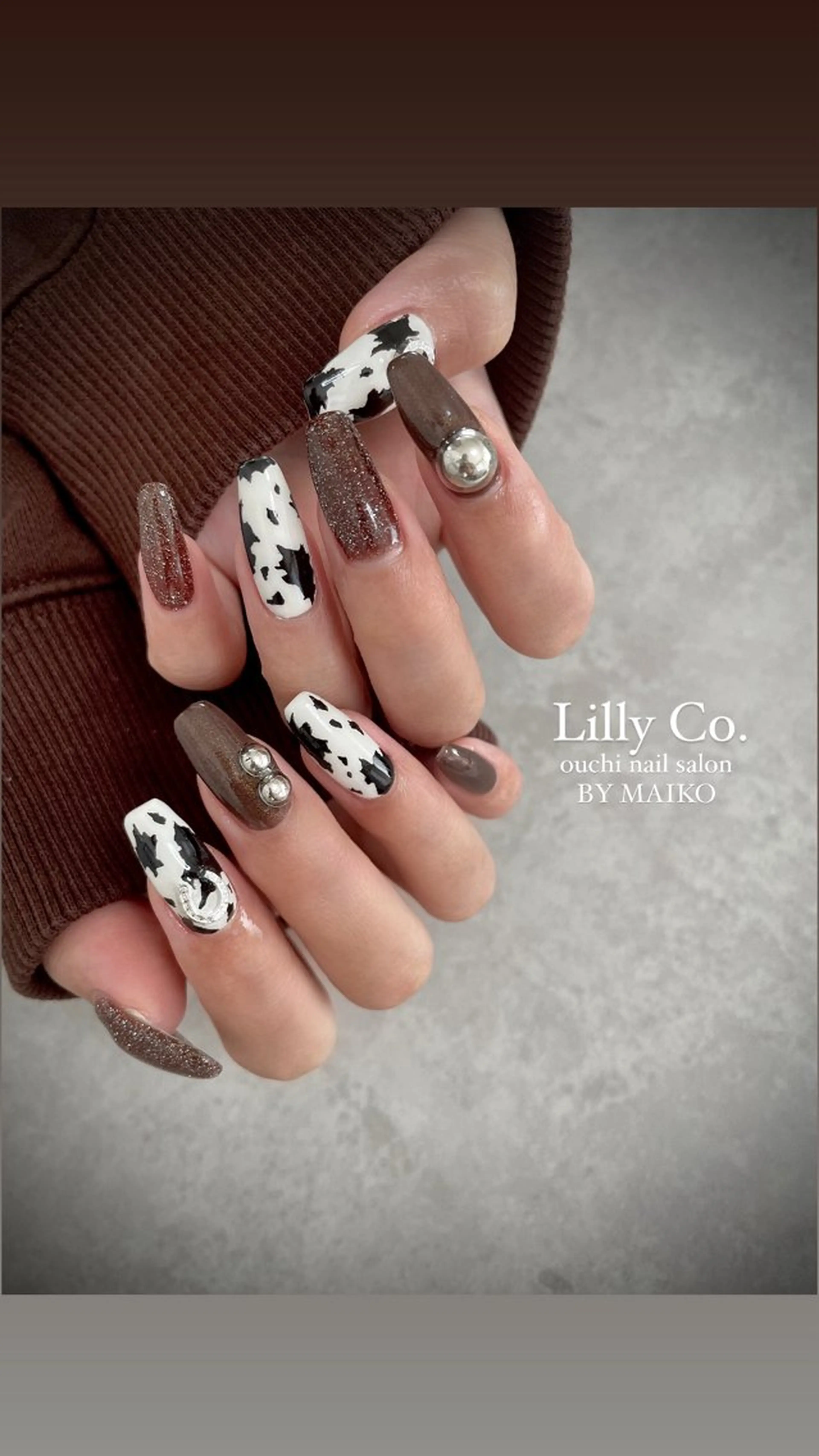 ネイル フラッシュネイル ハンドネイル ハンドケア Lilly Co.のネイルデザイン