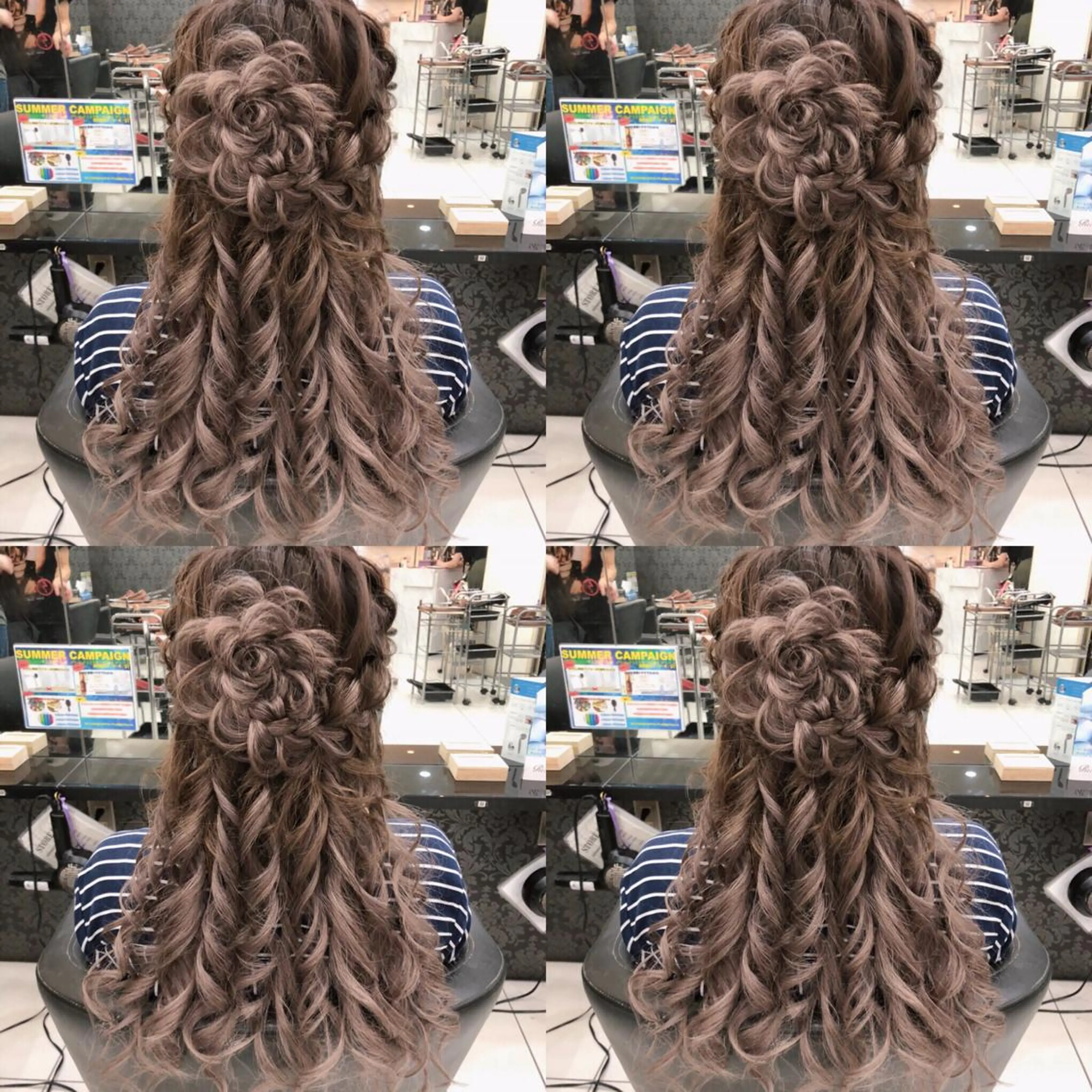 ロング ヘアアレンジ ヘアセット 🌷MAYU 🌷のヘアスタイル