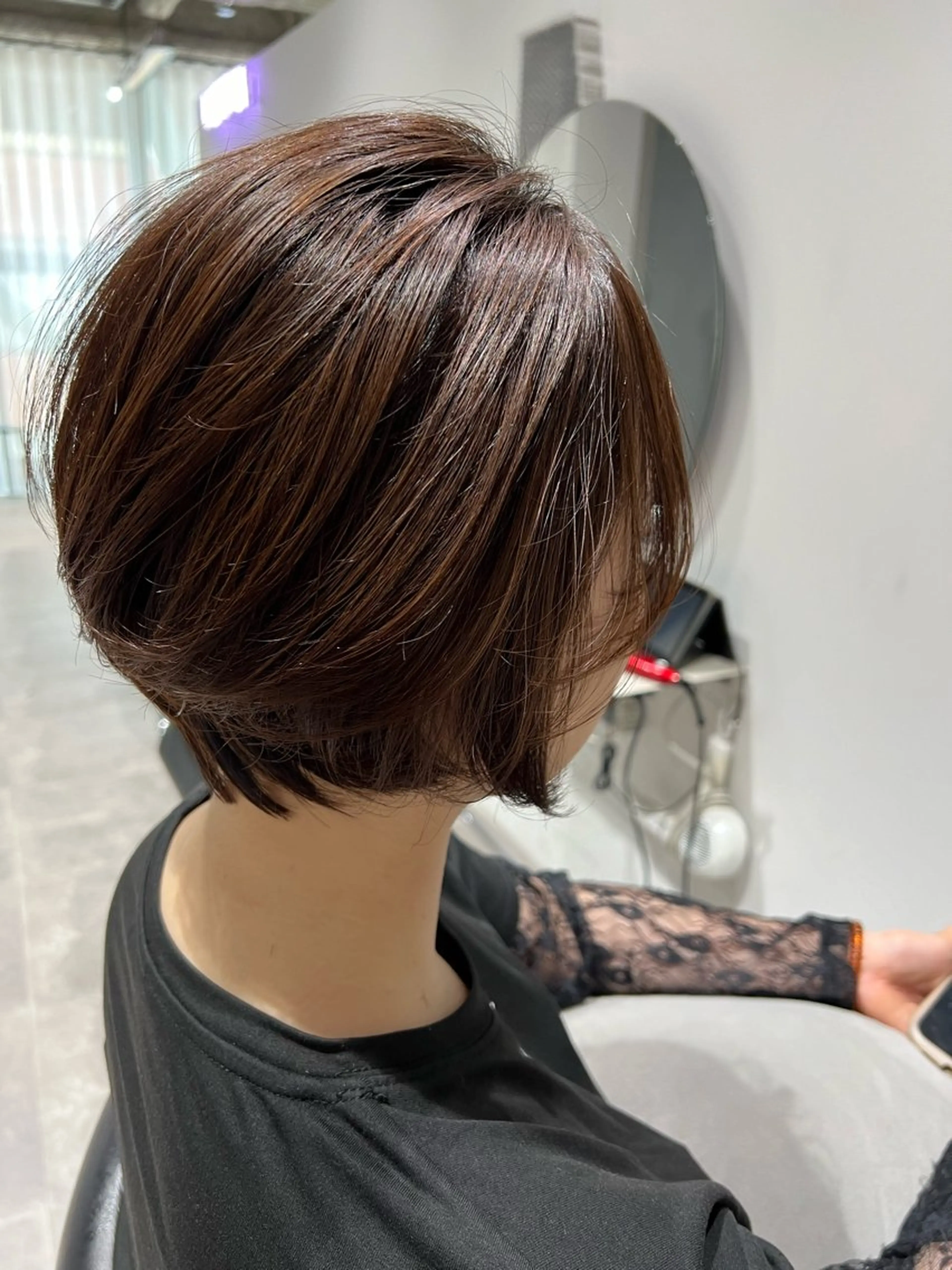 ショート トップスタイリスト澤 奈緒美のヘアスタイル