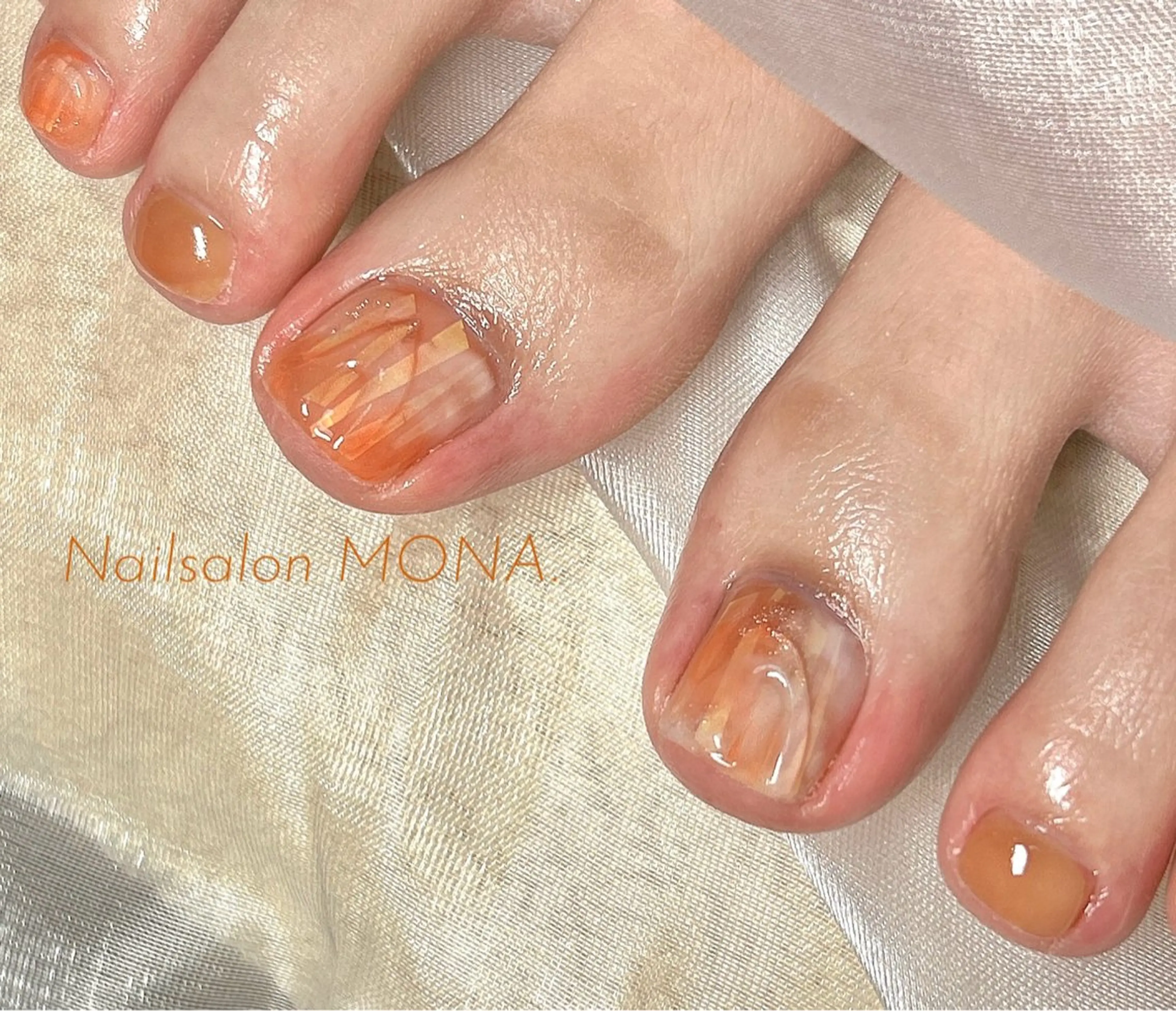 【foot🐾】1~4本ニュアンスおまかせコース!!(ケア込み)の写真