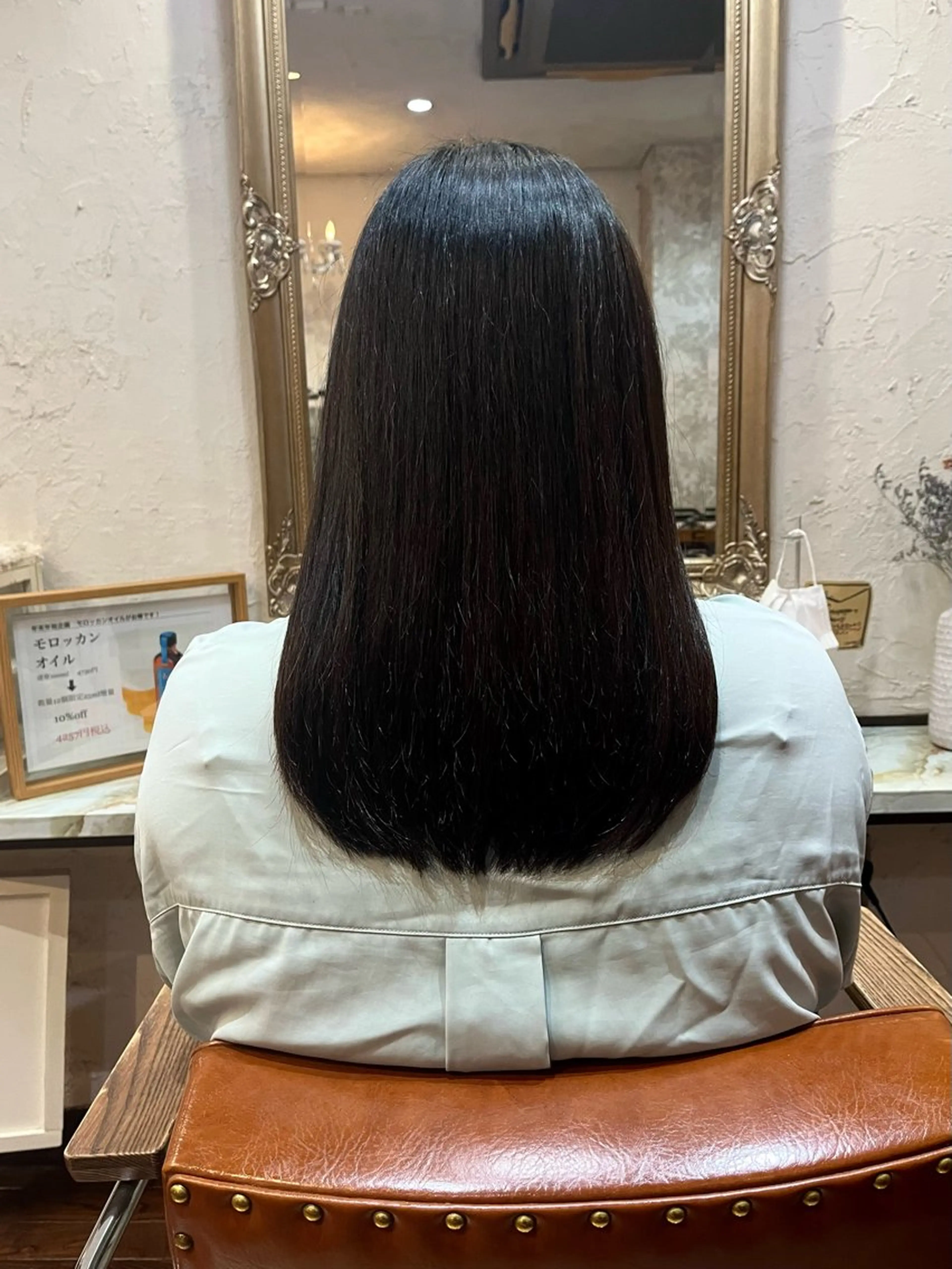 ロング パーマ 伸ばしかけ ストレートパーマ CANVAS所属・サロン撮影モデル募集 💐mizukiのその他イメージ