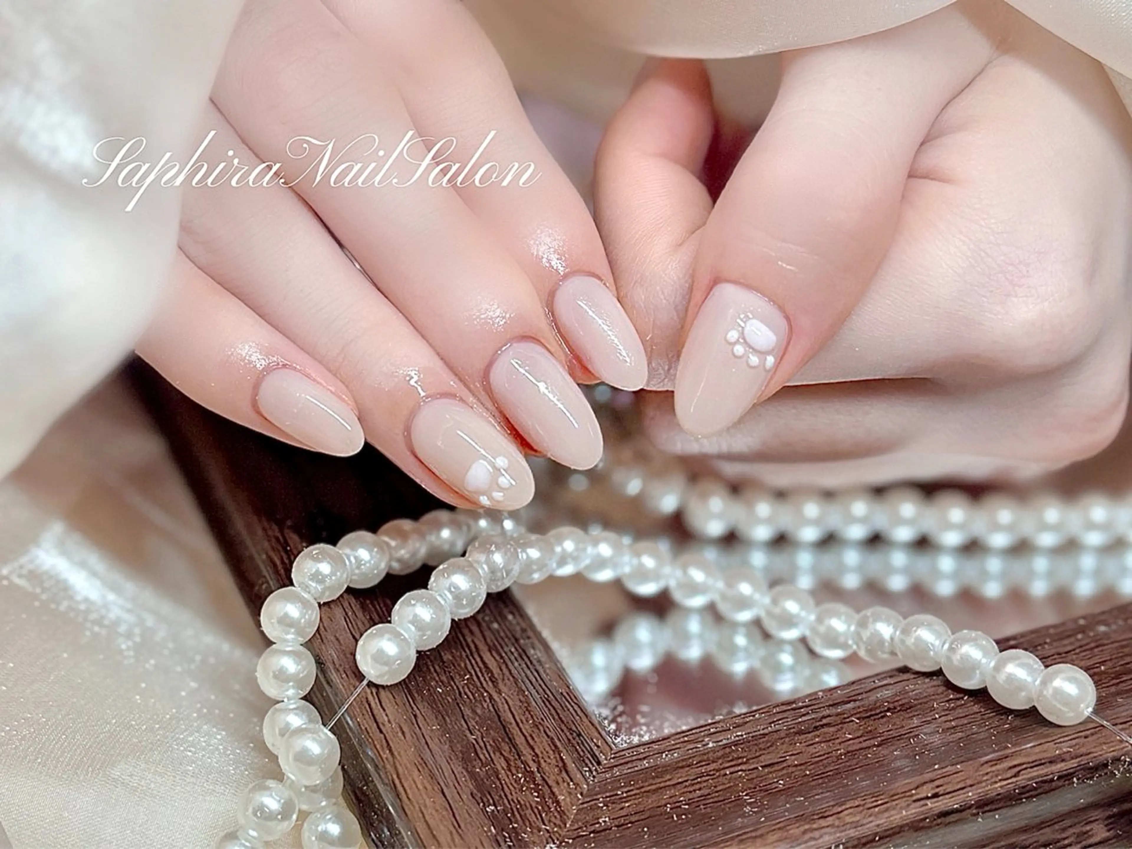 カラー ハンドネイル Saphiraネイル サロン錦糸町のネイルデザイン