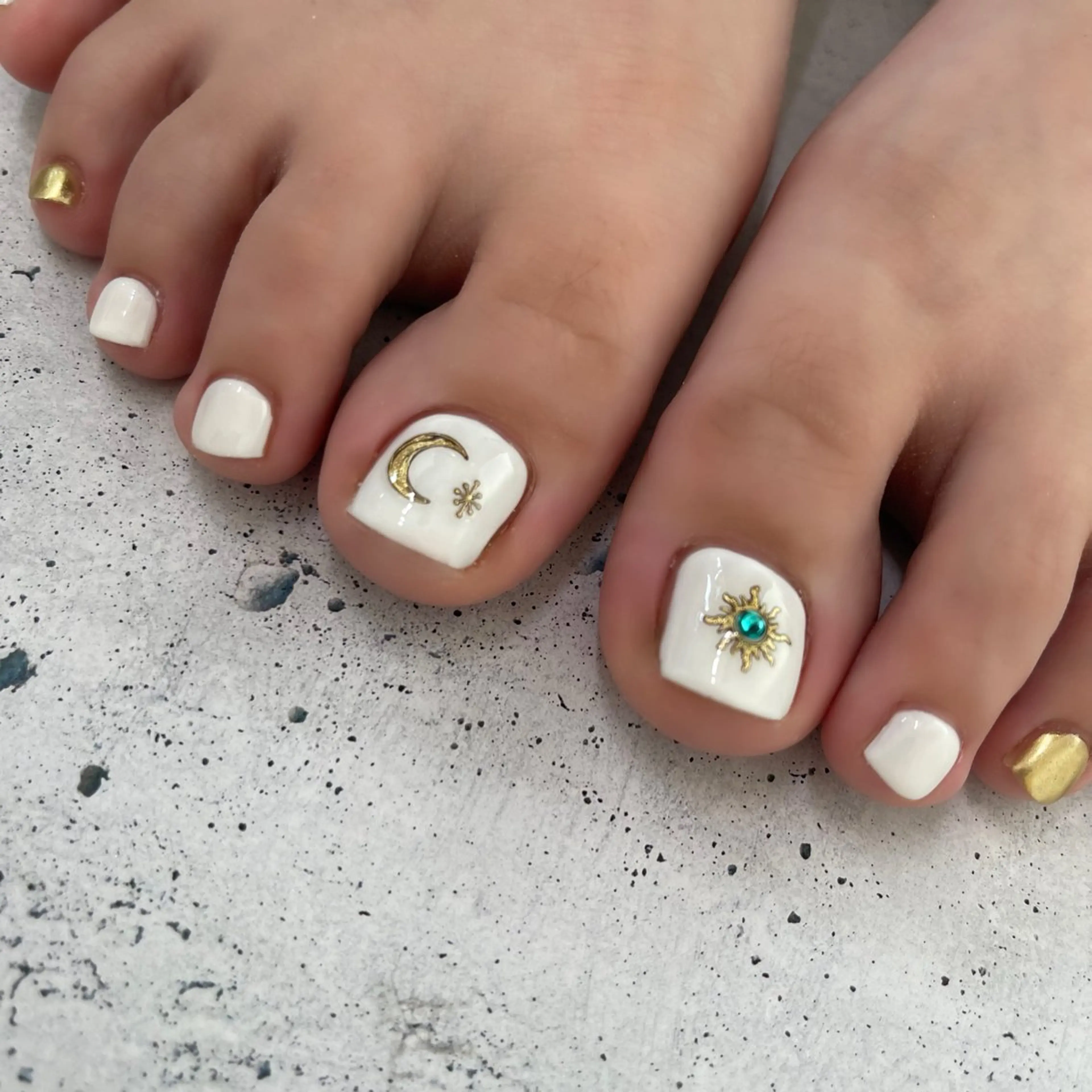ネイル フットネイル Nail salon bellのネイルデザイン