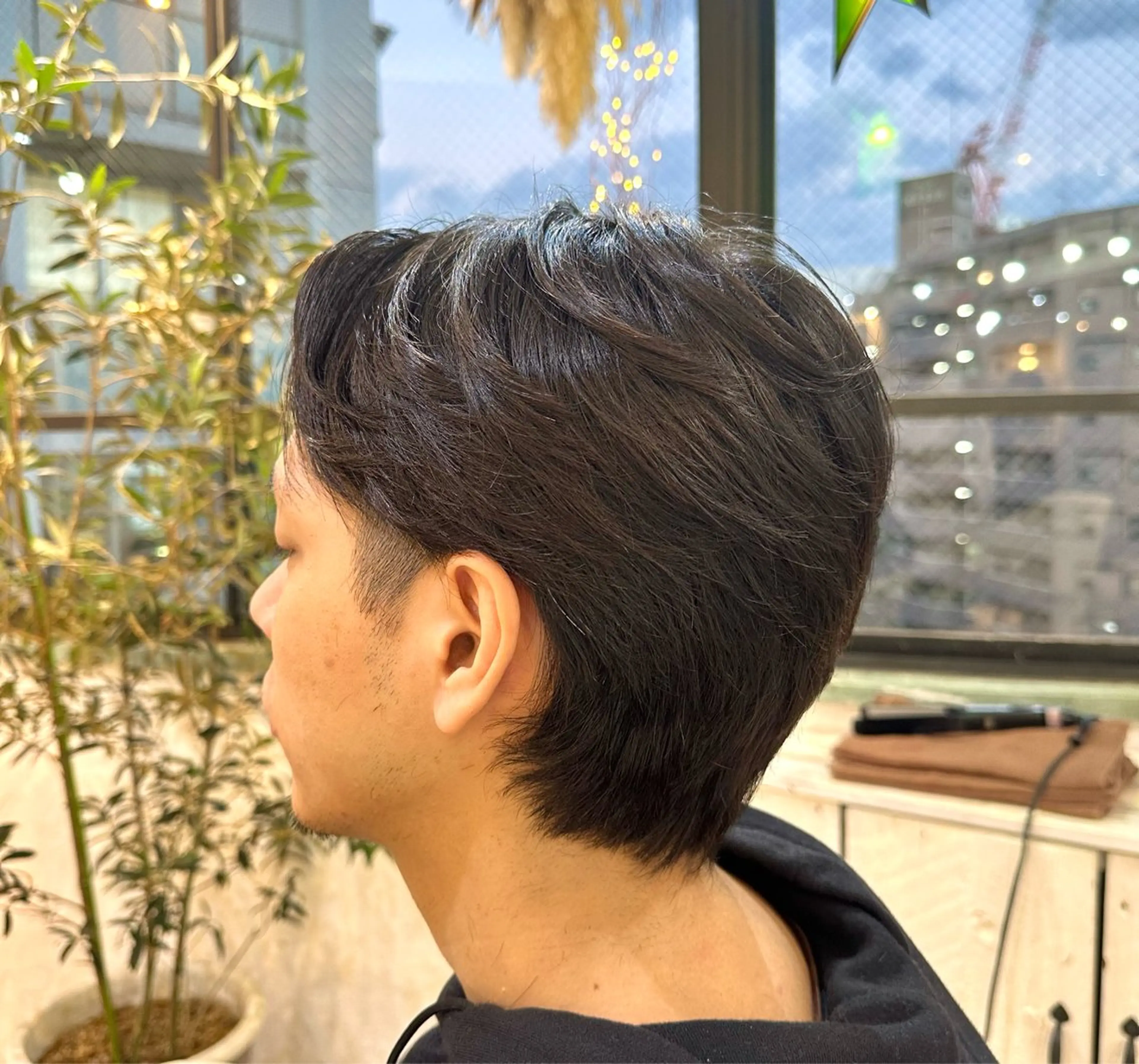 メンズ スパイキー/ ピンパーマ/緑川雄也のヘアスタイル