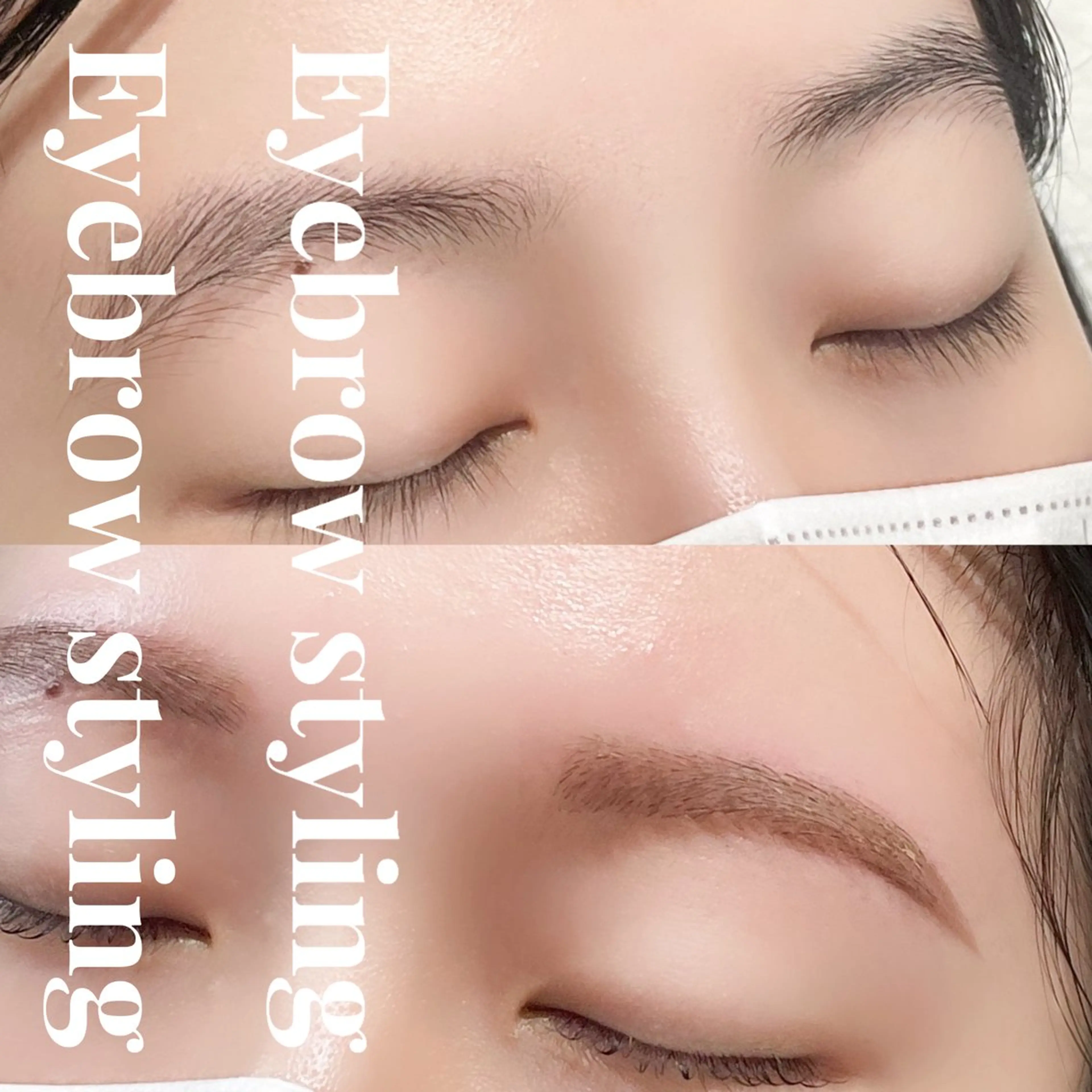 アイブロウ 眉カット 眉毛ワックス脱毛 ワックス脱毛 眉カット その他(アイブロウ) 仙台/束感まつげ💐 🎀Mizukiのマツエク・マツパデザイン