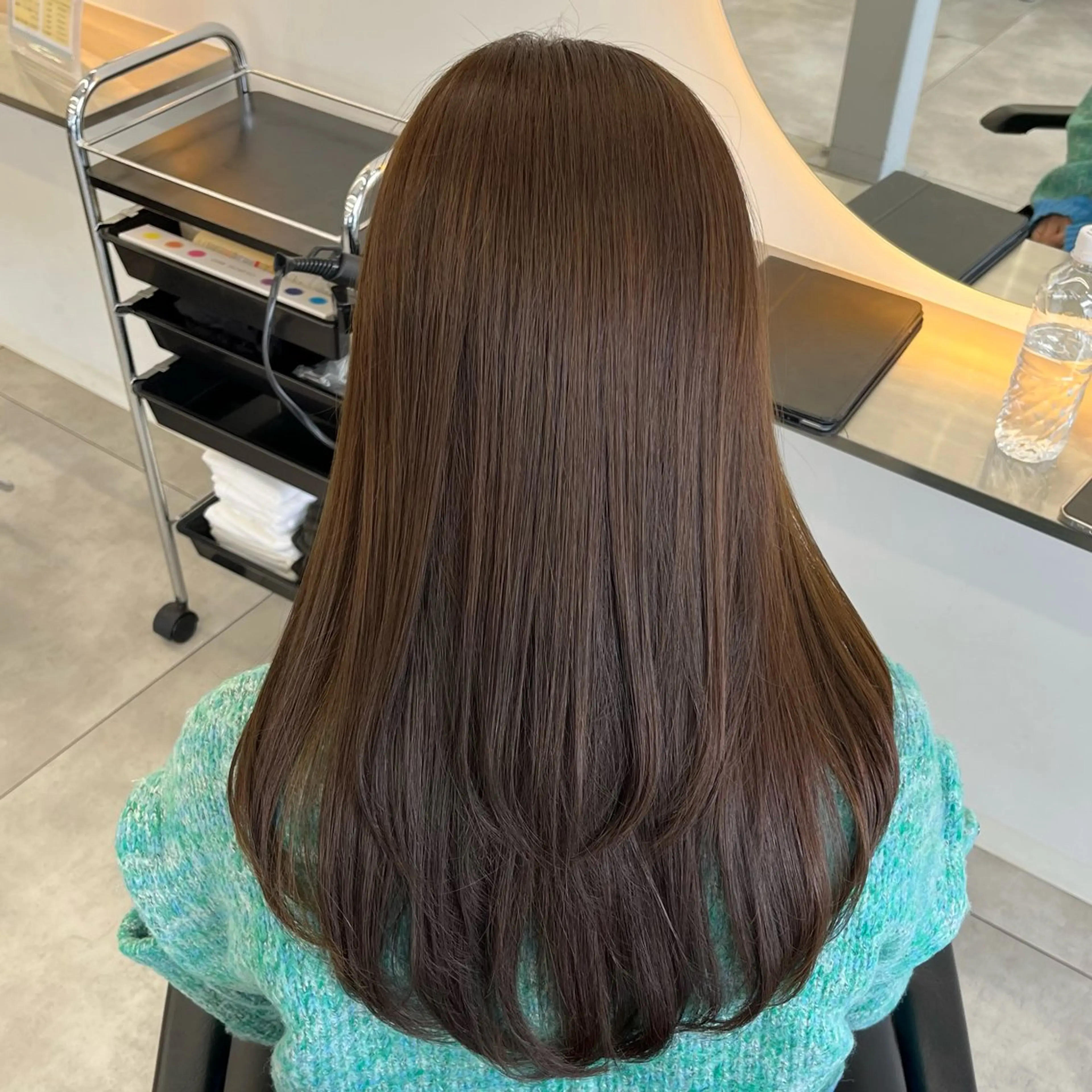 ロング レイヤーカット カット ヘアカラー トリートメント 【レイヤー×透明感 カラー】mayaのヘアスタイル