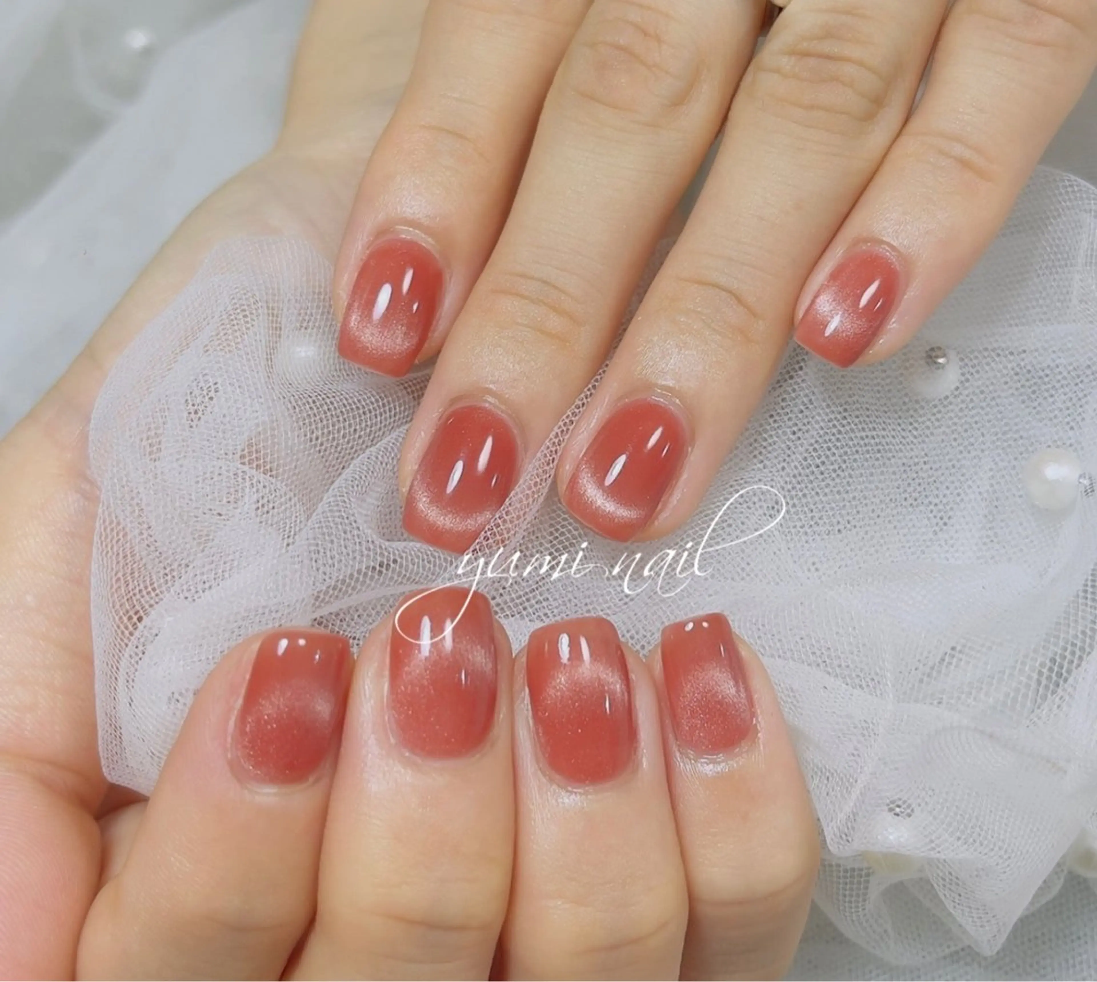 ネイル 𝐲𝐮𝐦𝐢🎀 長さ出しデザイン専門のネイルデザイン