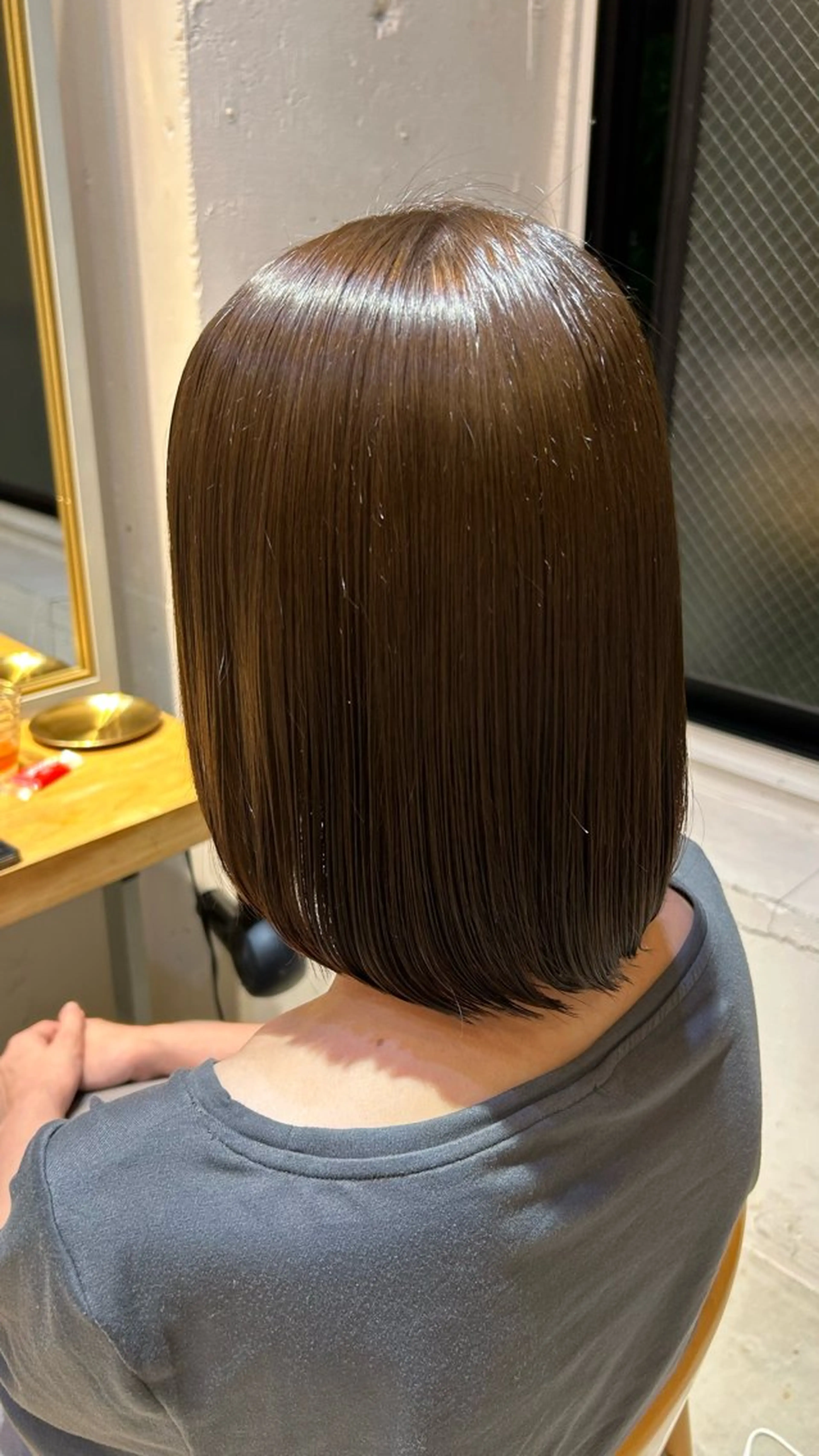 ミディアム カラー ヘアカラー トリートメント 💖竹島 遥楓💖のヘアスタイル