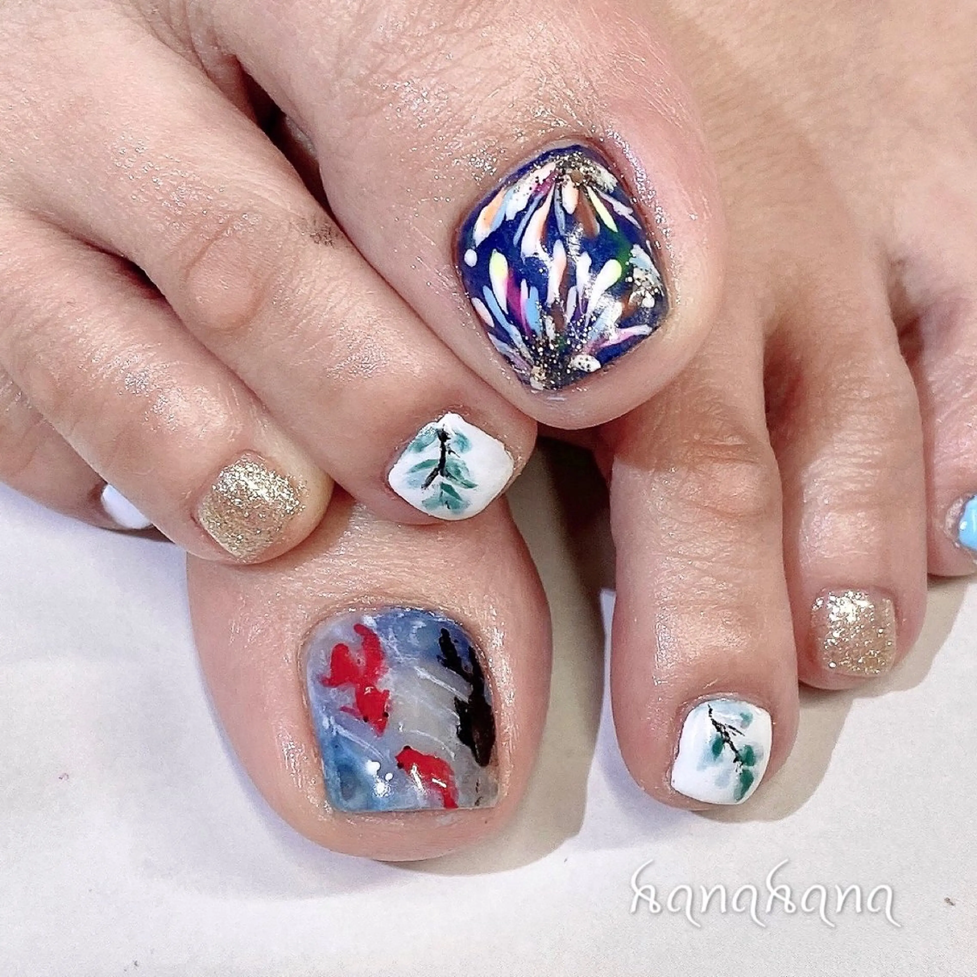 ネイル ジェルネイル HANAHANAのネイルデザイン