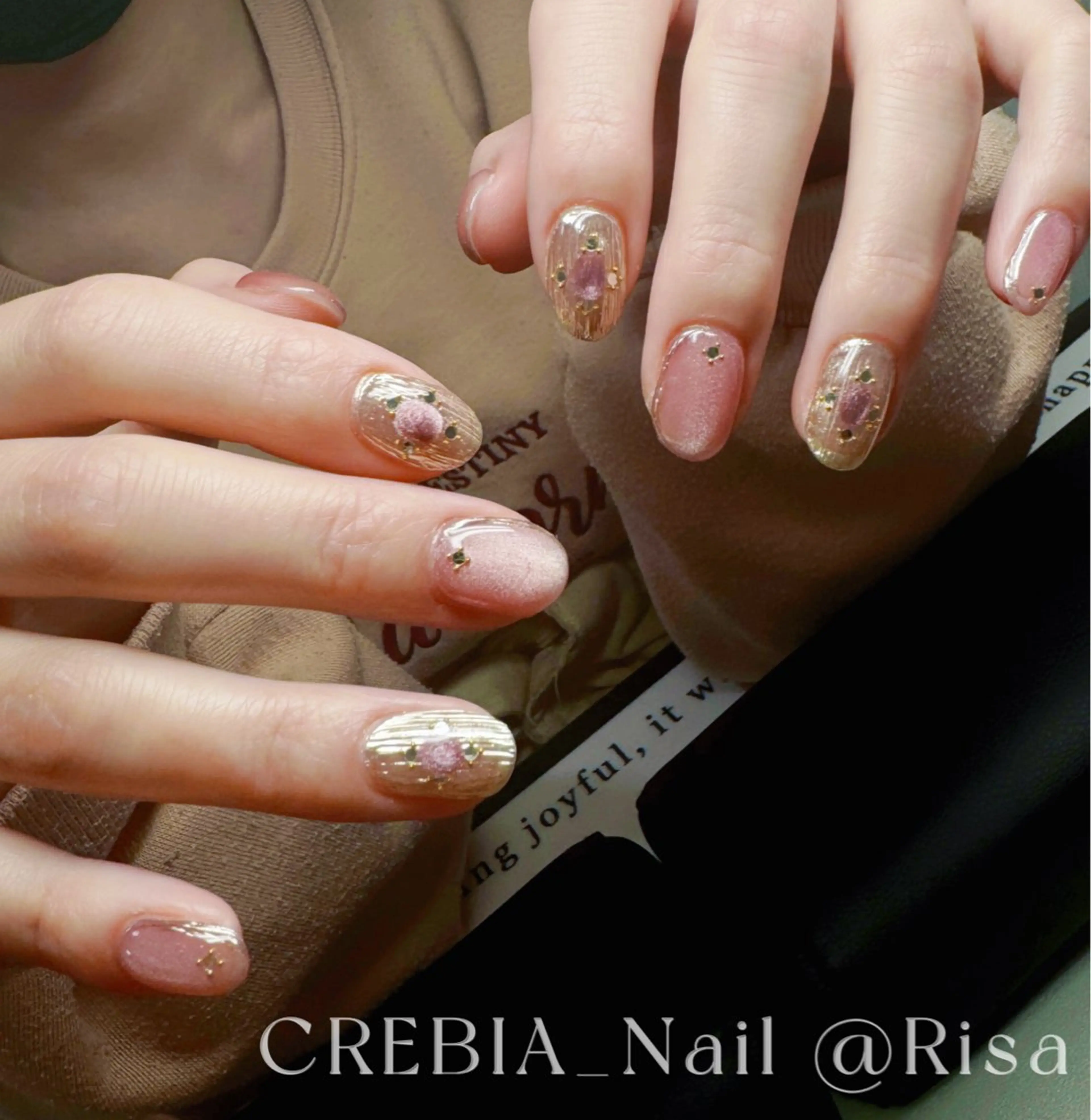 ネイル 春ネイル CREBIA beaute ネイル部所属・CREBIA Nailのネイルデザイン