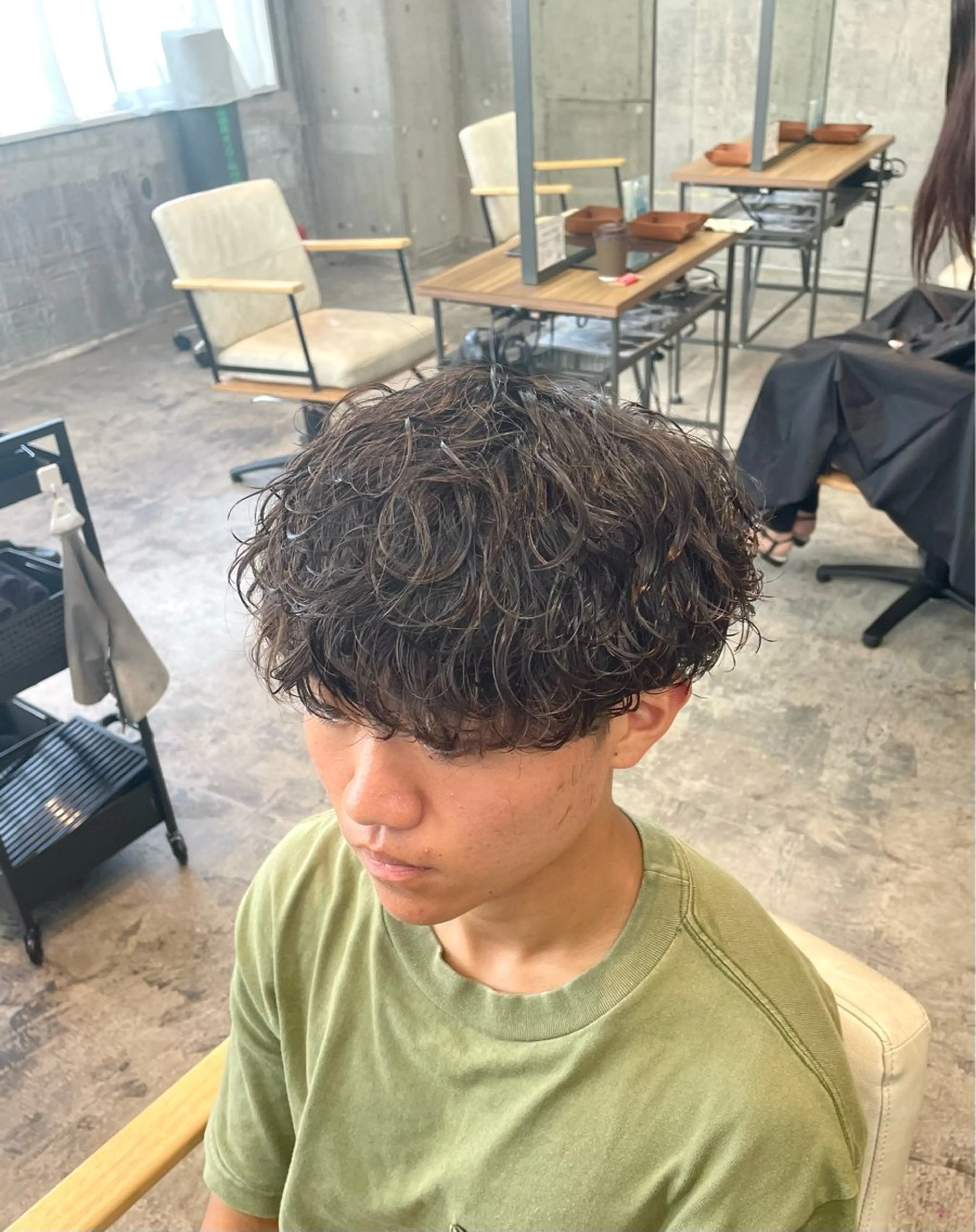 ショート カラー パーマ メンズ 🎧【パーマ師】 SOUMA🎧のヘアスタイル