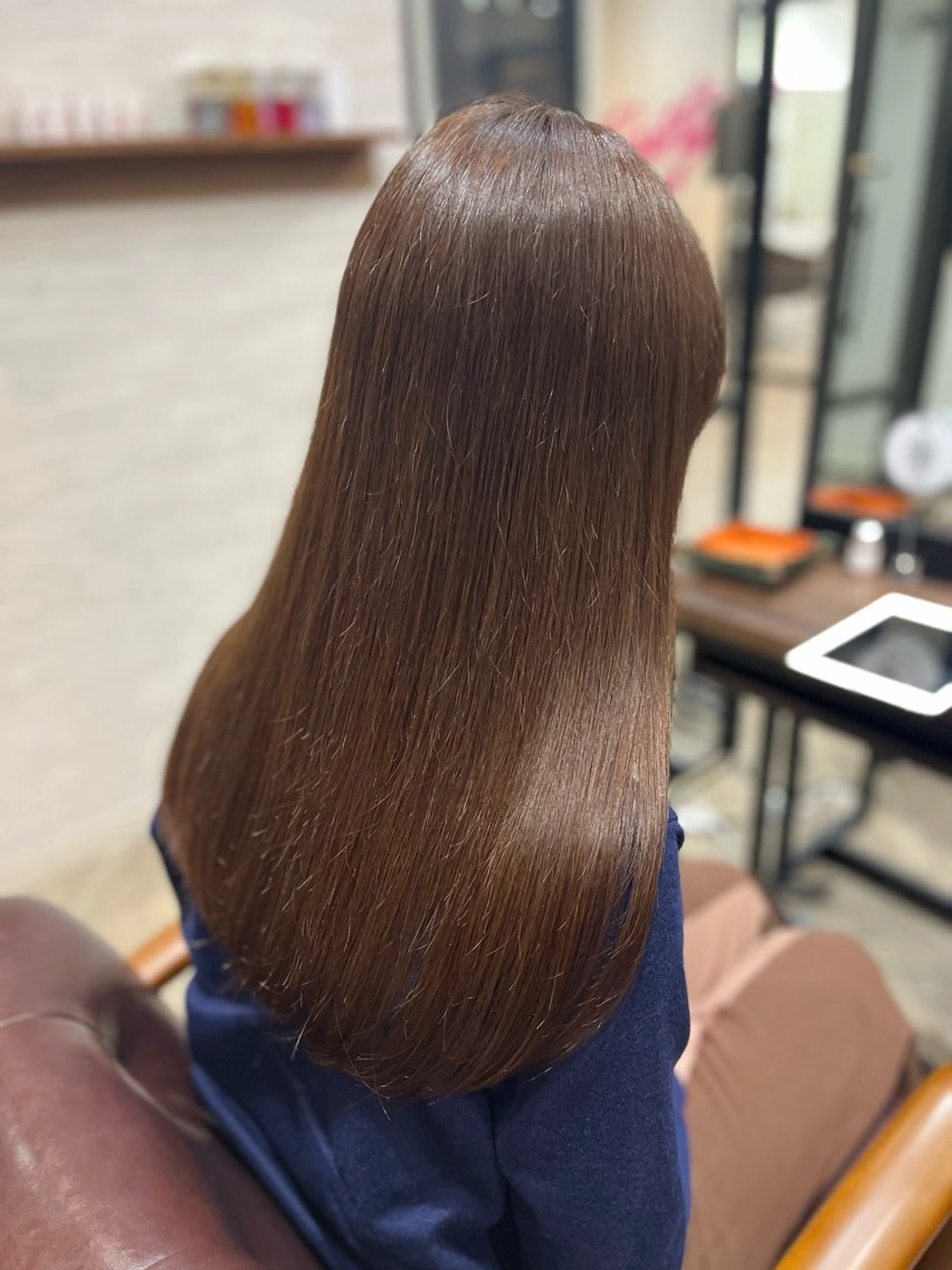 ロング カラー グレージュ ロング 🫧ぷる艶カラー🫧 Yuubi🦩のヘアスタイル