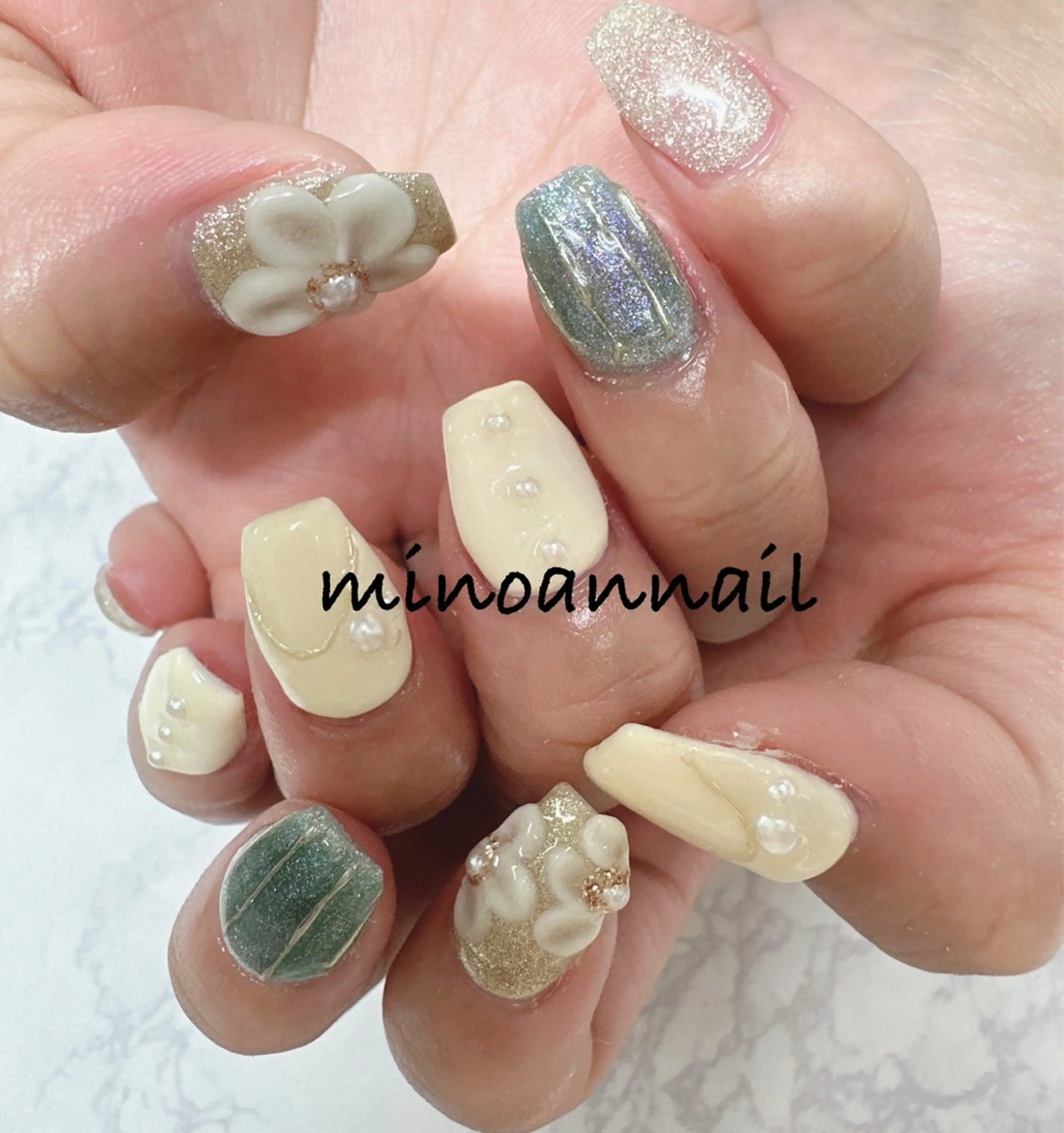 ネイル 美ノ庵ネイルサロン メトロポリタン前店のネイルデザイン