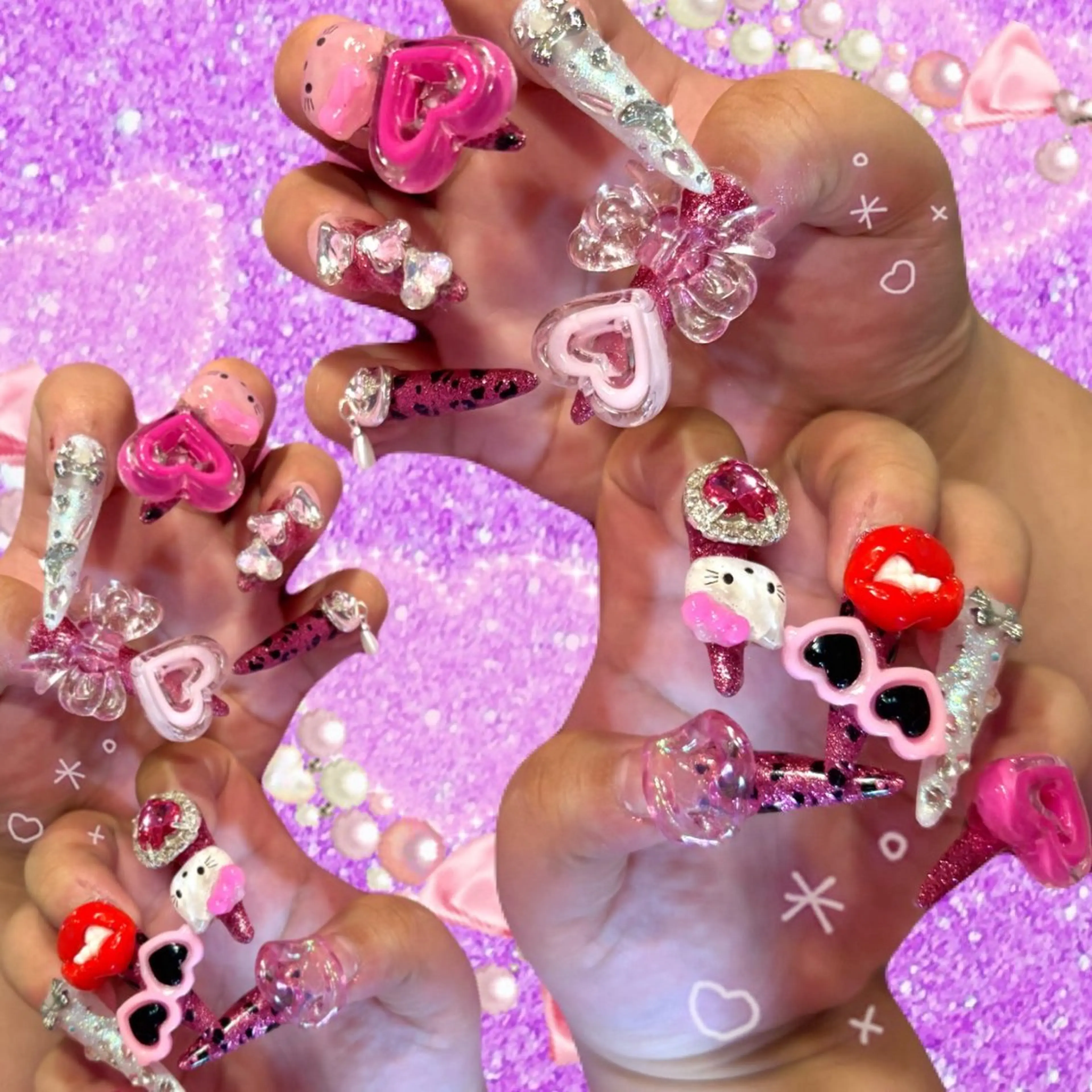 ネイル kirakira omemeのネイルデザイン