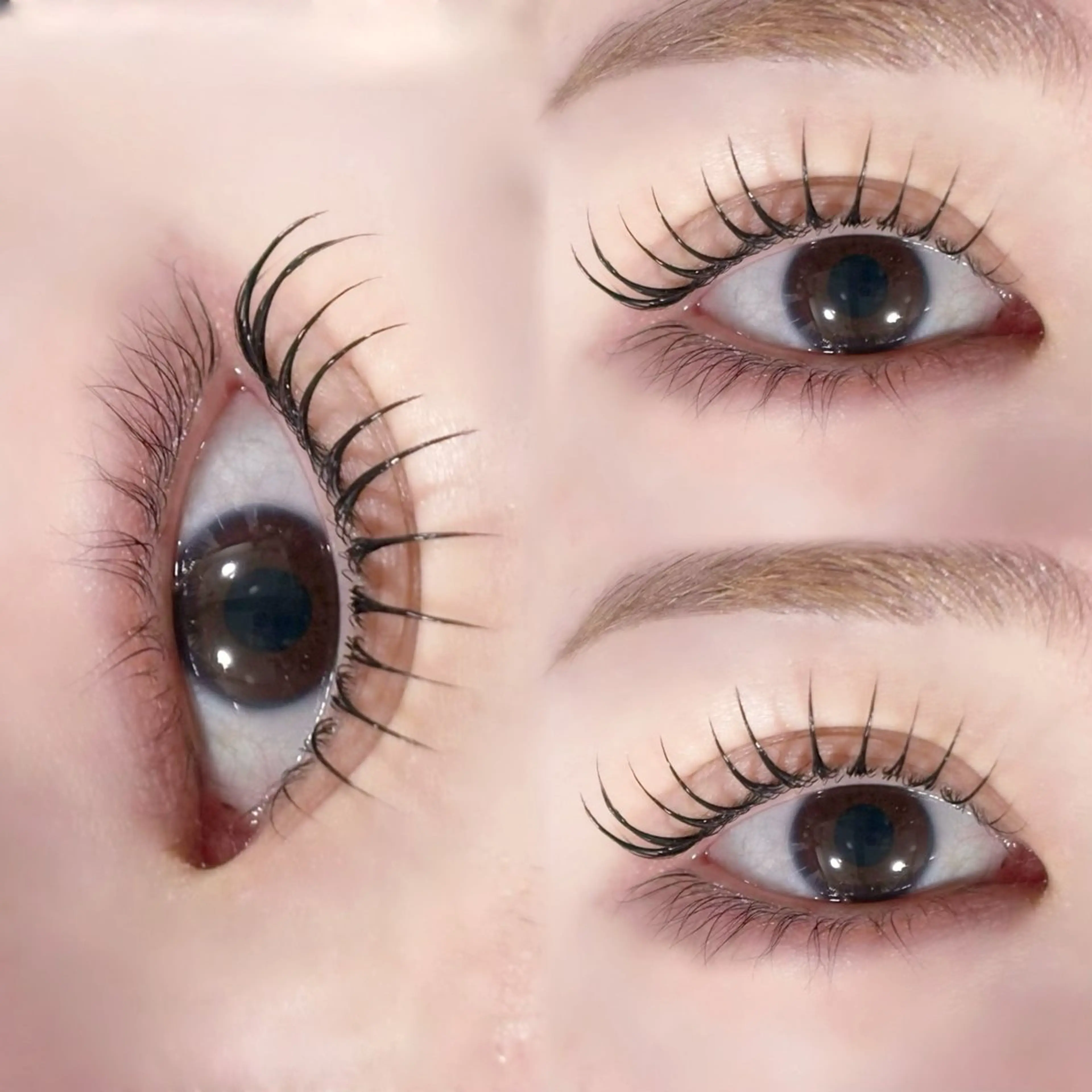 【まつげパーマ★立ち上げx弱カール】フェアリーテール ￥3480 #まつげパーマの写真