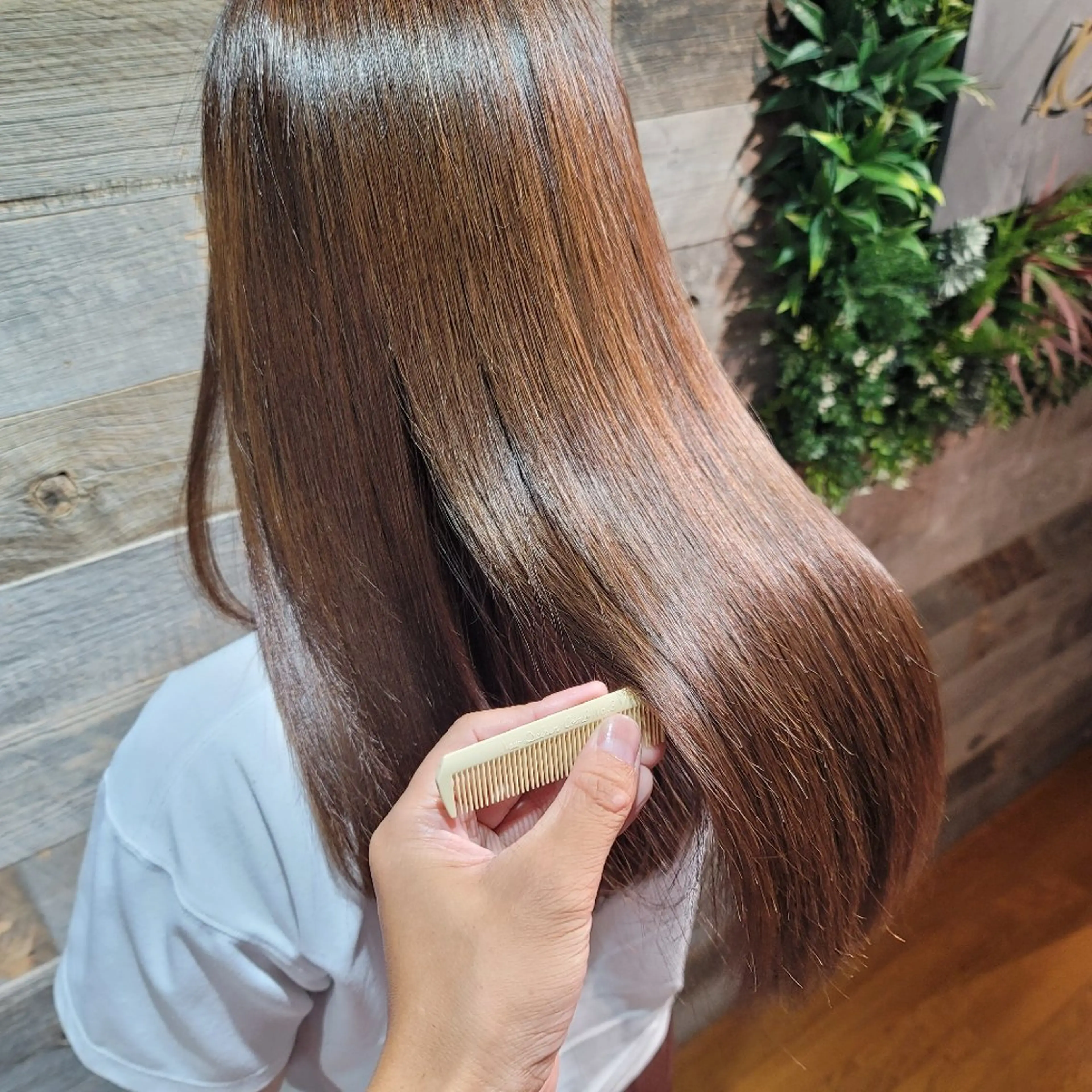 ロング カラー くせ毛 髪質改善 ツヤ髪専門美容師✨️ ナカノユウキのヘアスタイル