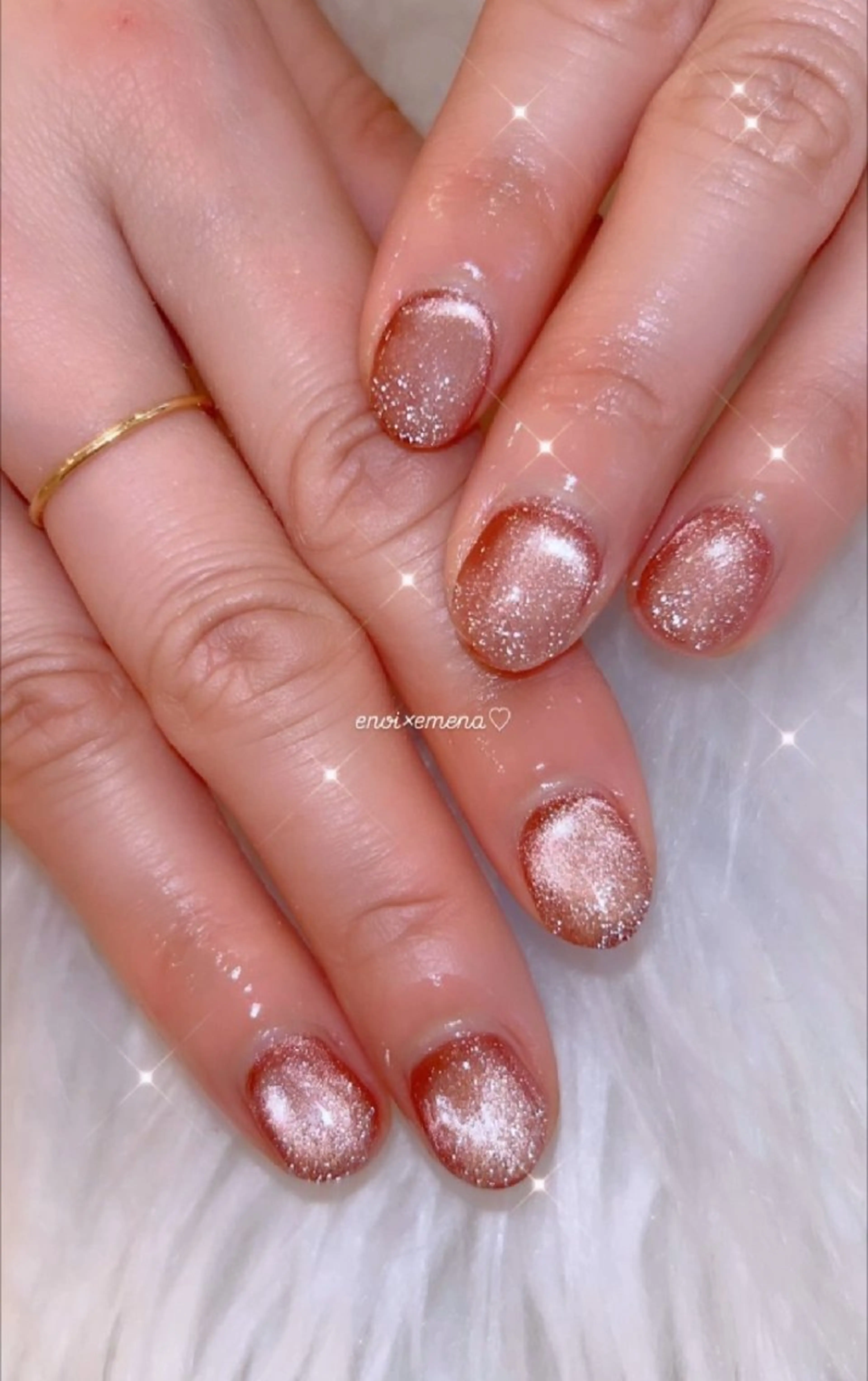 ネイル アートネイル 春ネイル ワンホンネイル ハンドネイル I LOVE ME  NAIL.｡.:*♡のネイルデザイン