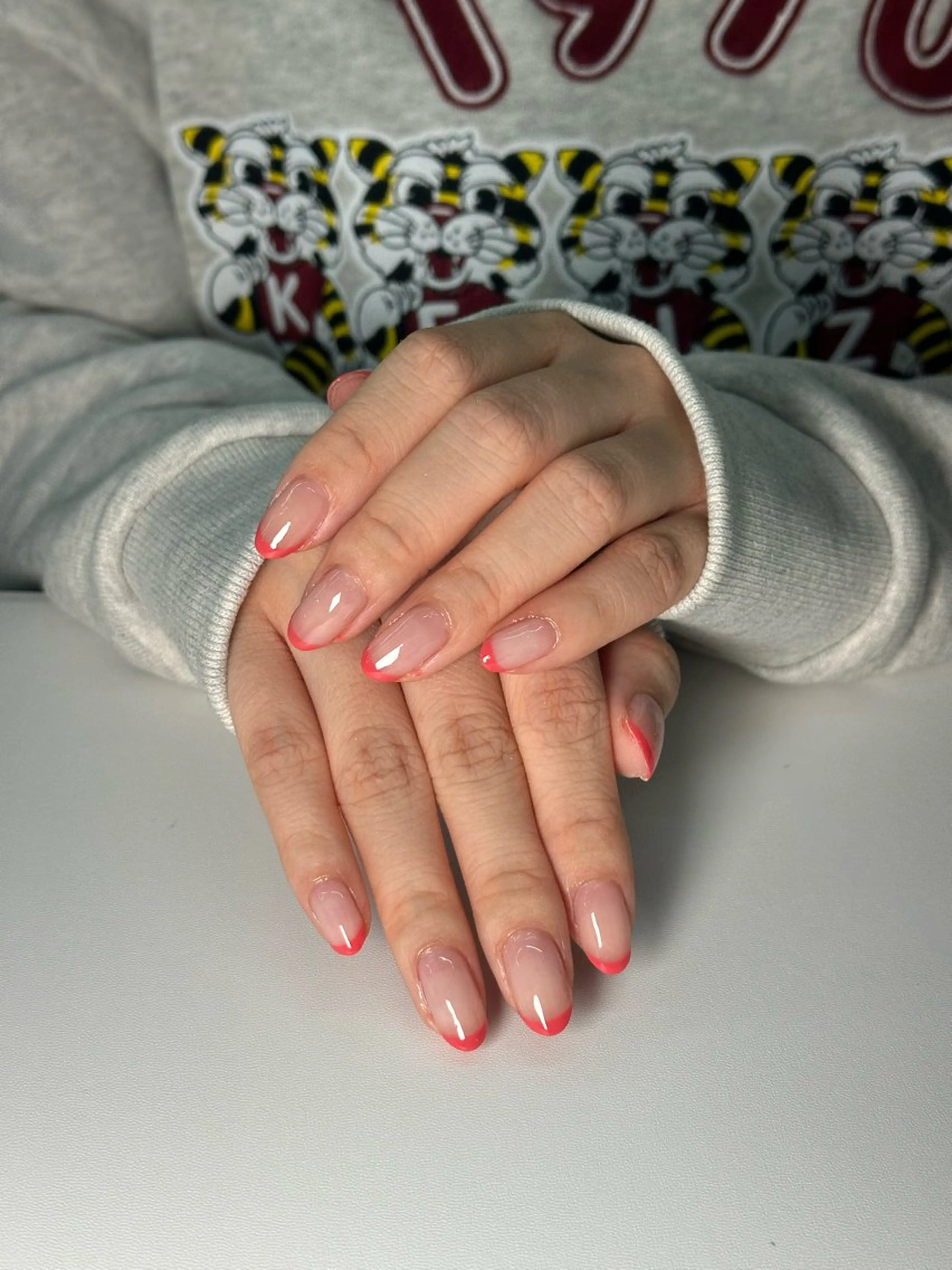 🩰フレンチネイルの写真