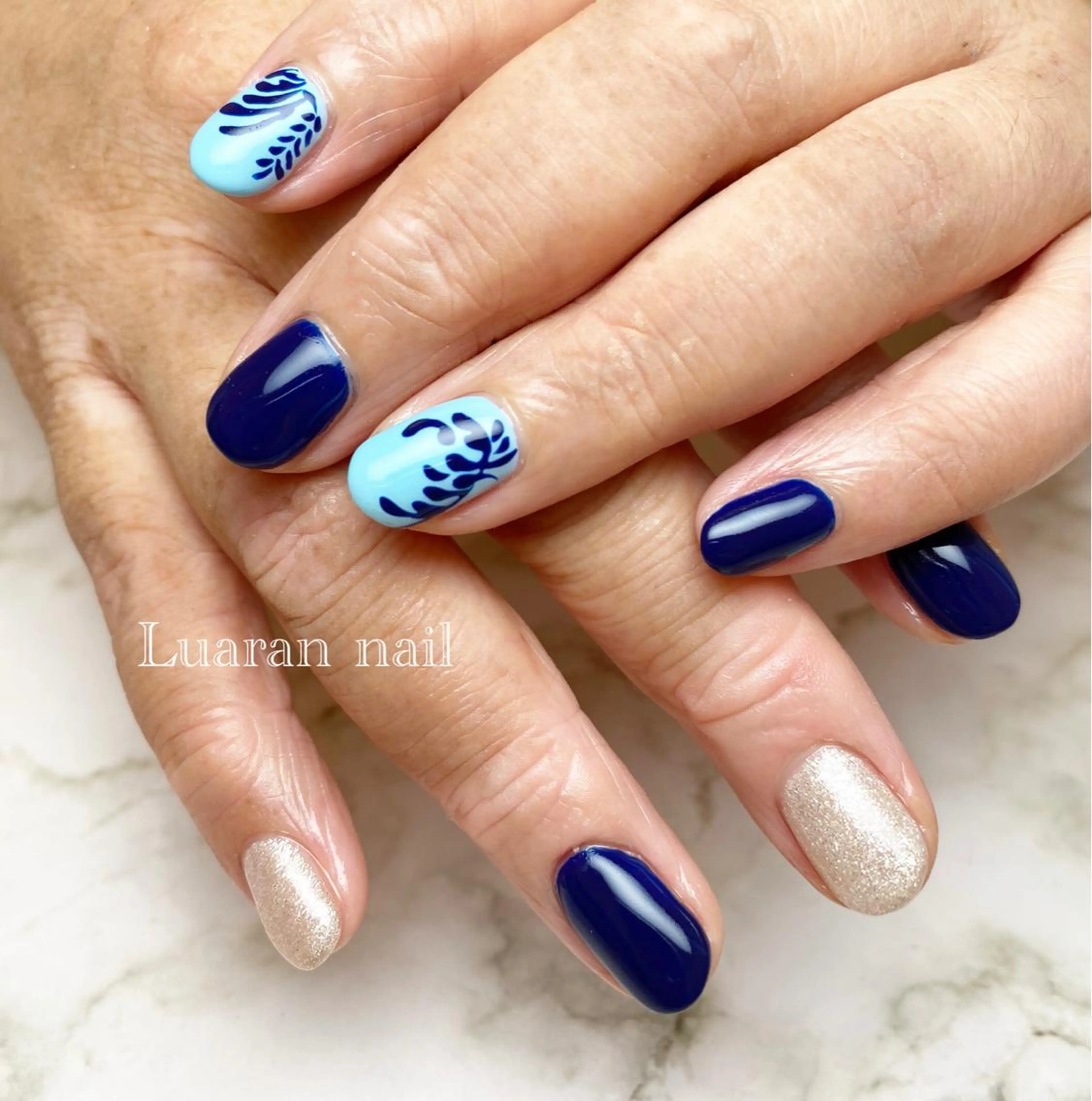 ネイル 持ち込み Luaran nailのネイルデザイン