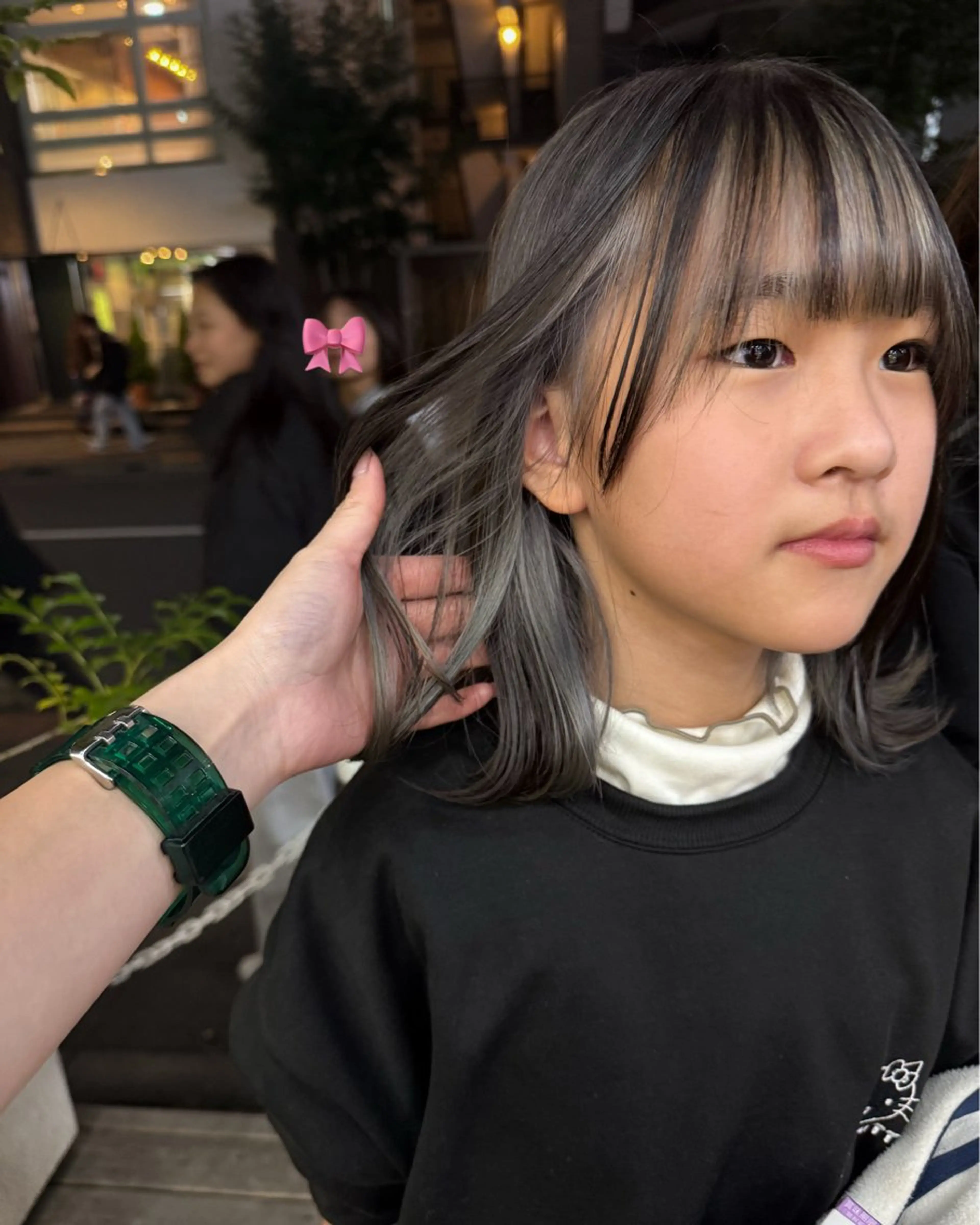 ショート カラー ブリーチ シルバー カット ヘアカラー Seeknext // Rukaのヘアスタイル