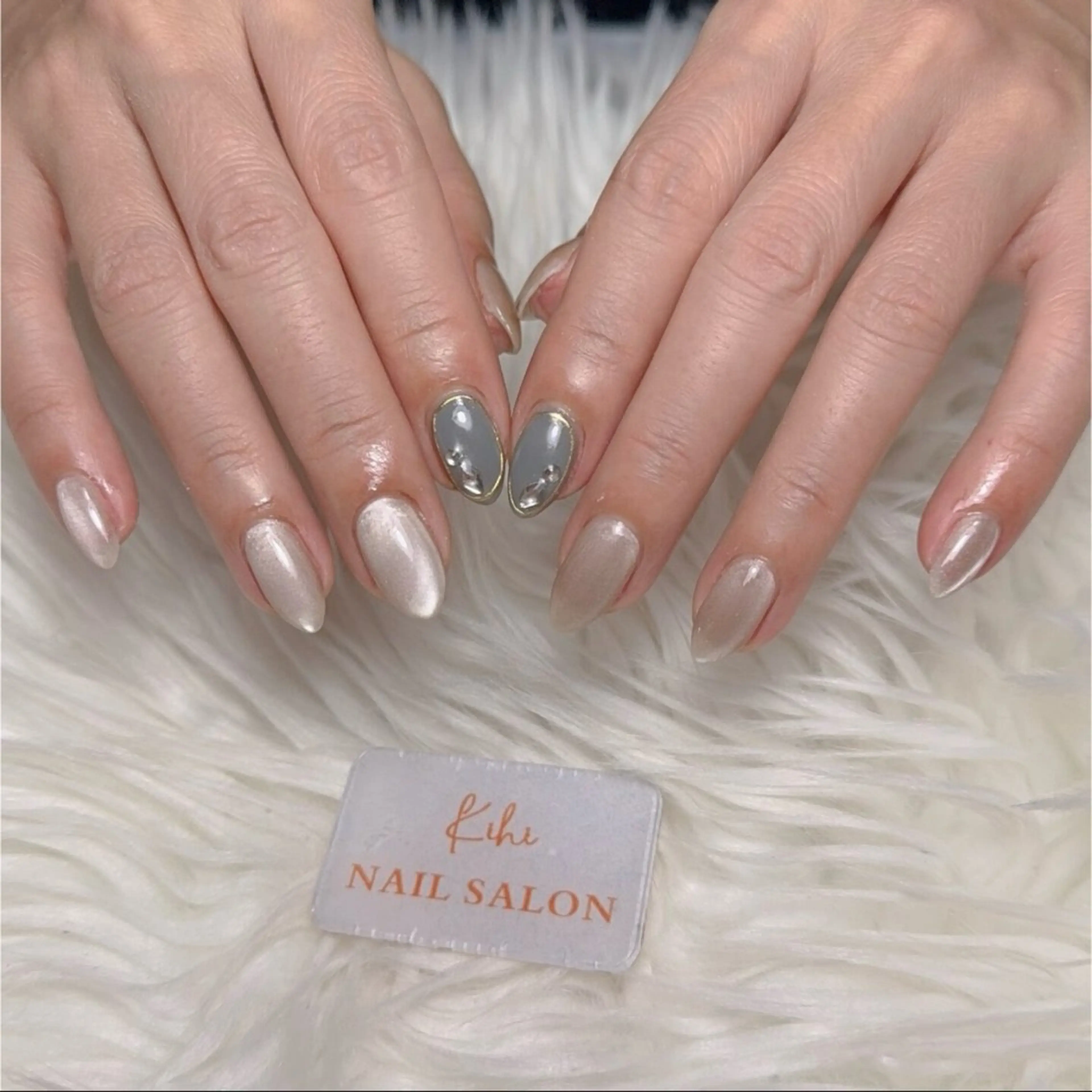 ネイル アートネイル フレンチネイル ジェルネイル グラデーション 韓国ネイル ハンドネイル ハンドケア さくら💮💮 【オフ無料】のネイルデザイン