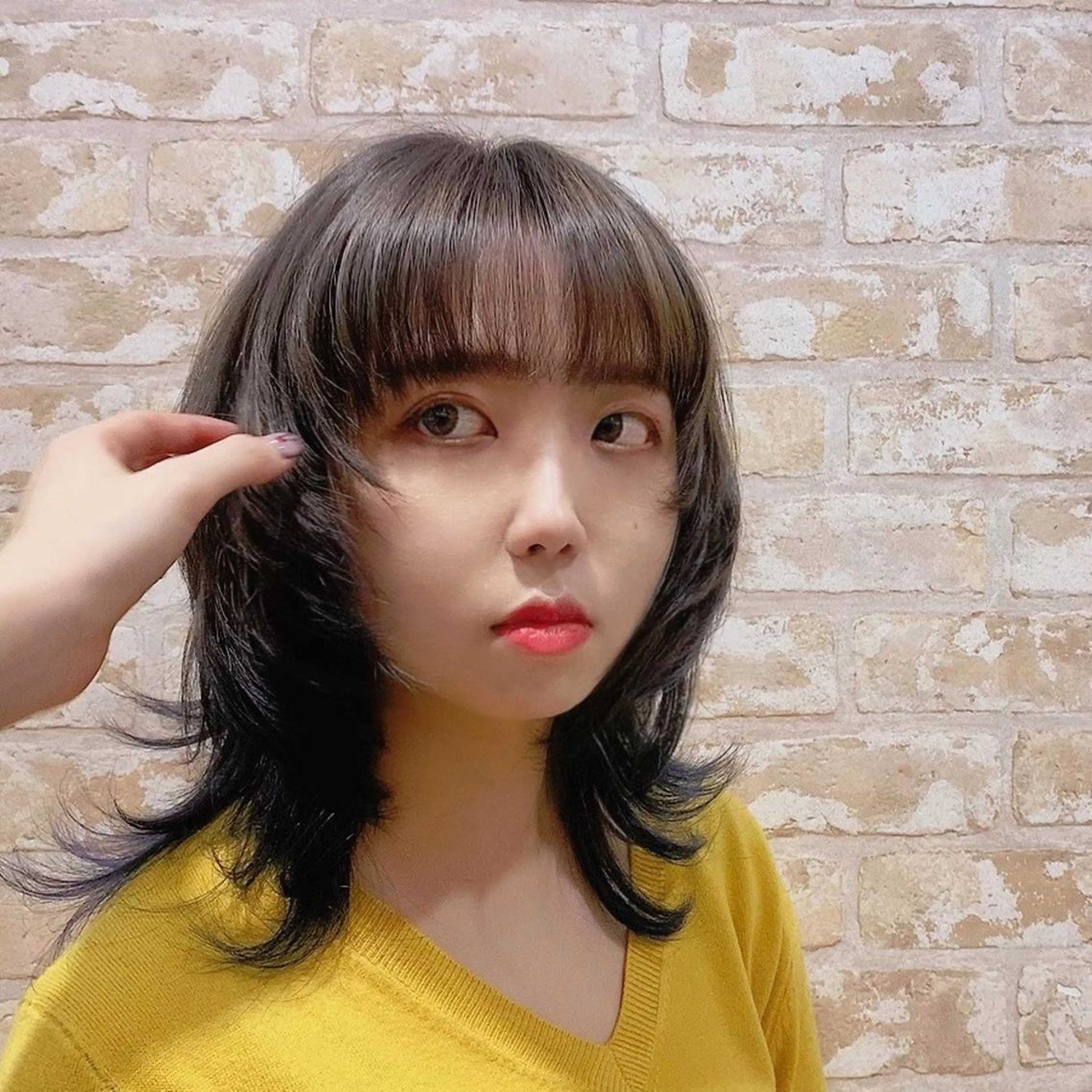 ミディアム カラー ヘアカラー トリートメント 近藤千翔🩵 髪質改善Periodのエステ・リラクイメージ