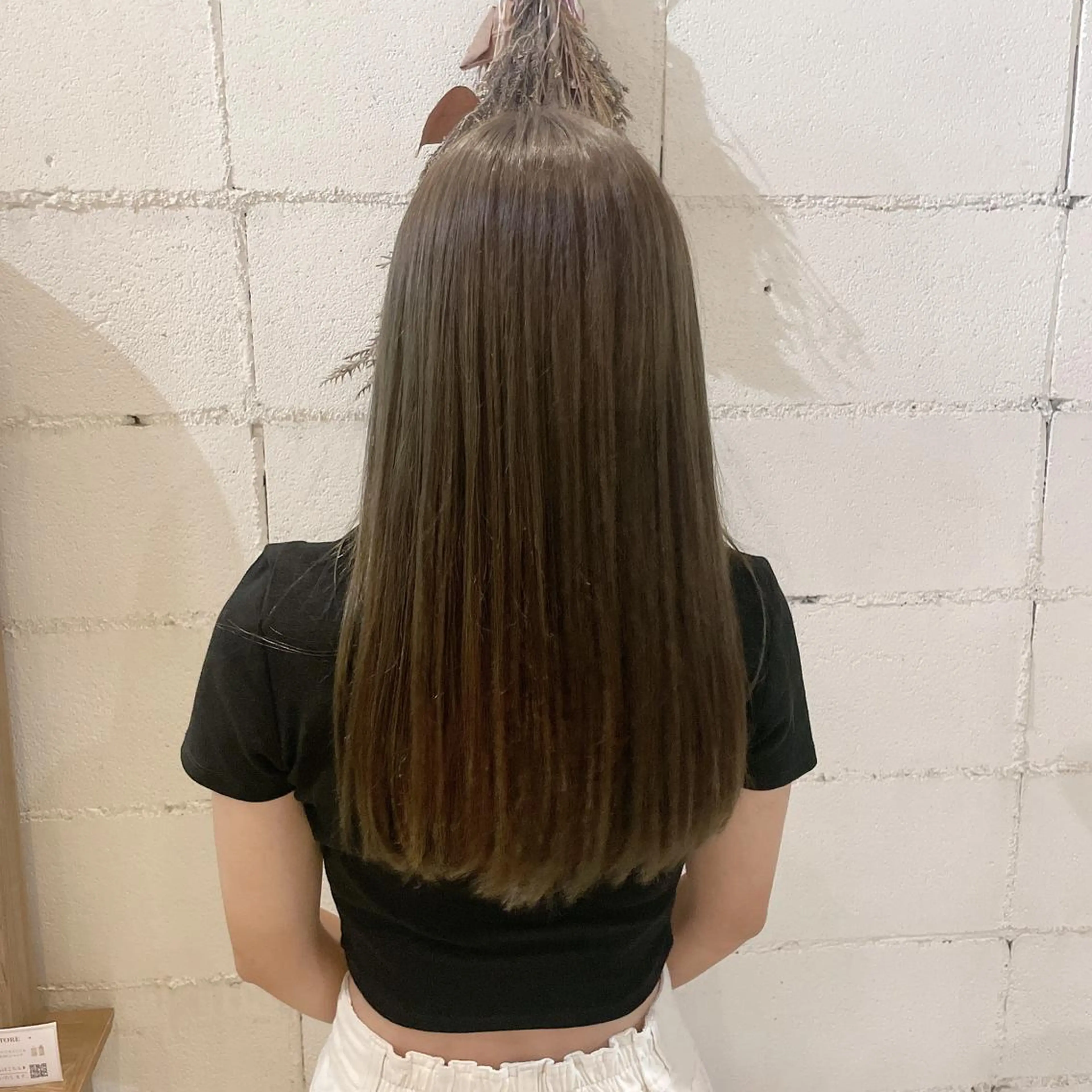 ロング カラー ヘアカラー いまじゅく あおいのヘアスタイル