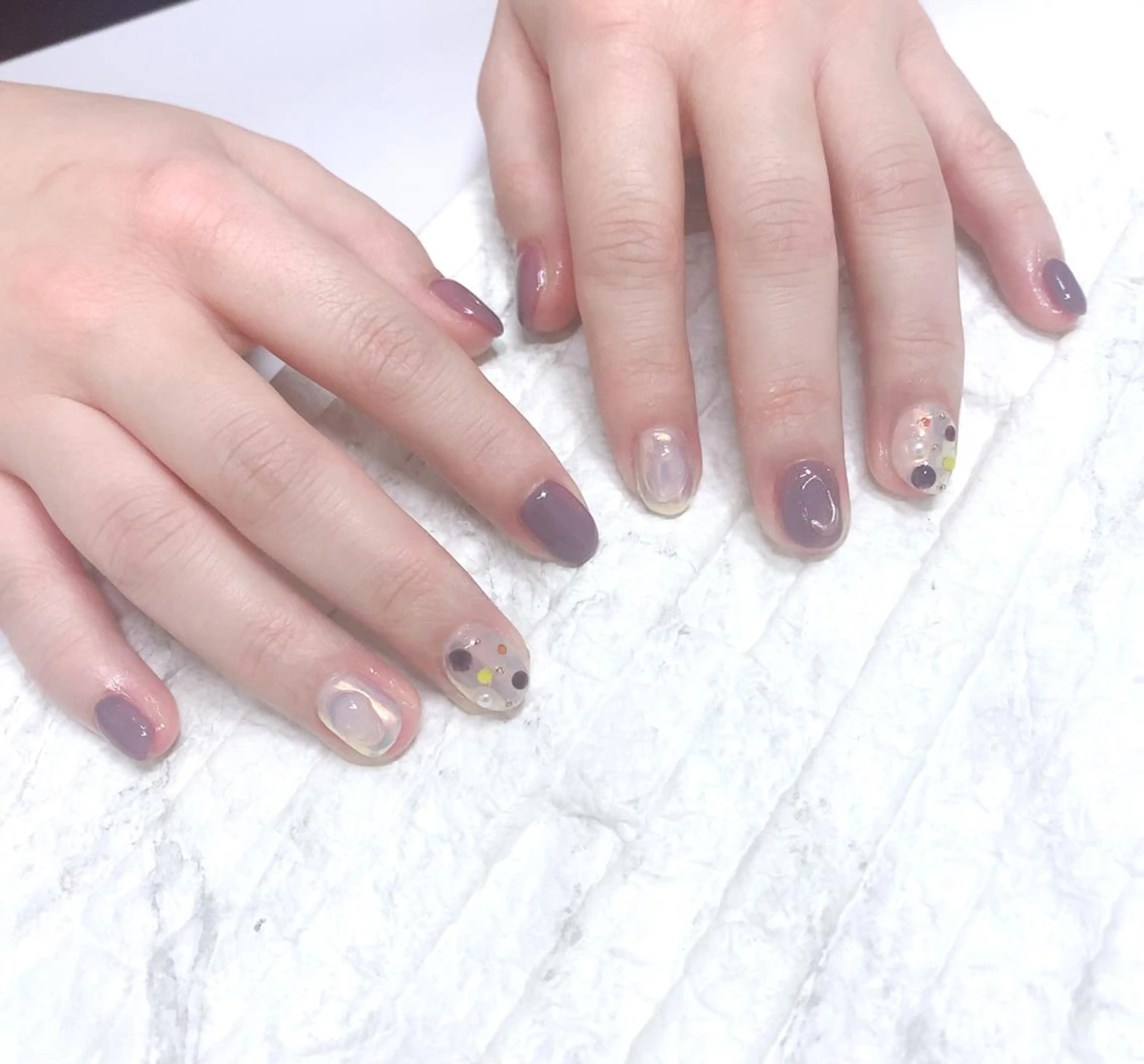 ネイル アートネイル ハンドネイル yochi nailのネイルデザイン