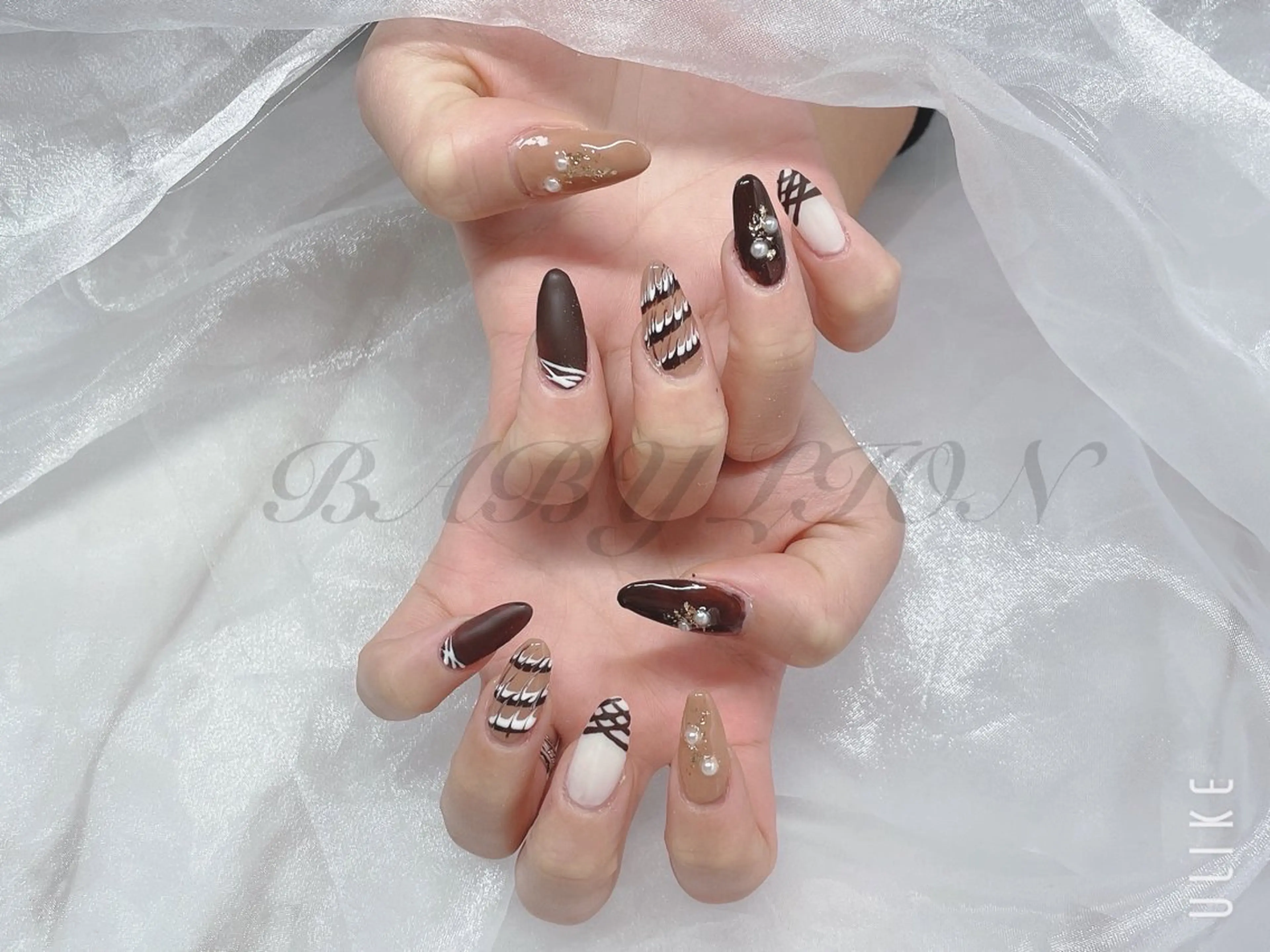 ネイル バレンタイン BABY LION :Fumiyoのネイルデザイン