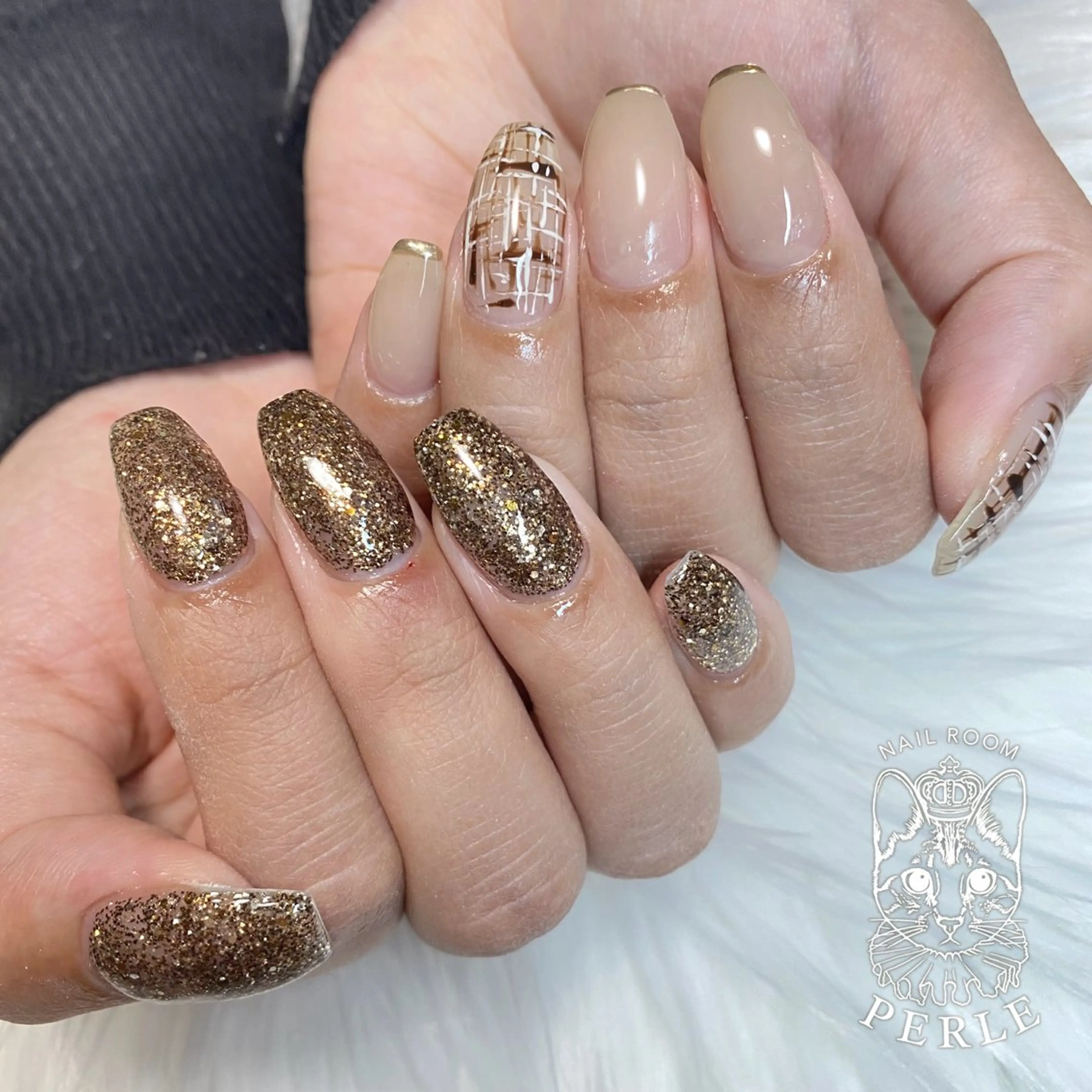 ネイル ハンドネイル nail room Perleのネイルデザイン