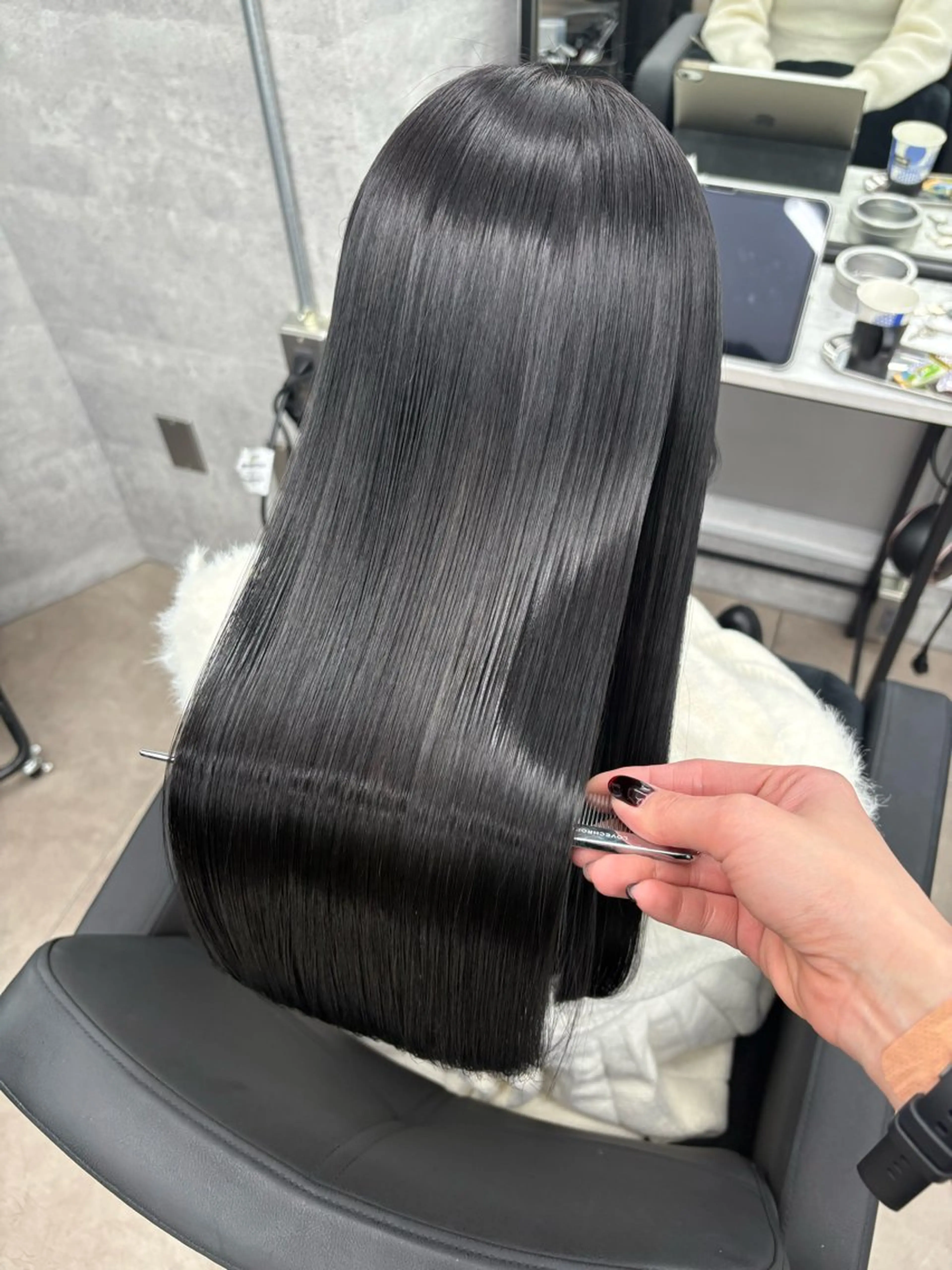 ロング 髪質改善/韓国 ﾚｲﾔｰ/店長/原島のヘアスタイル