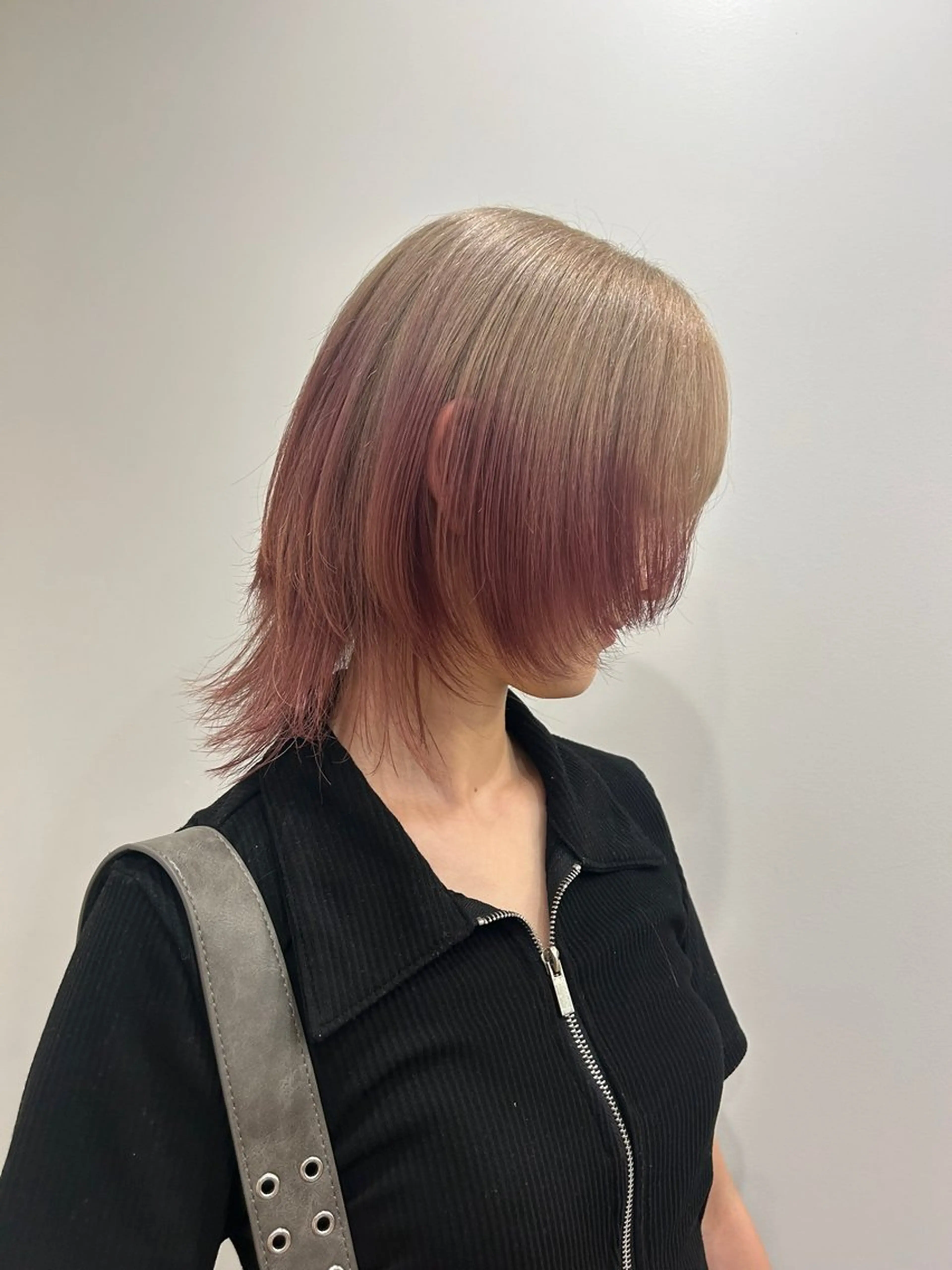 ミディアム ヘアカラー hair&eye🎀 /momoKaのマツエク・マツパデザイン