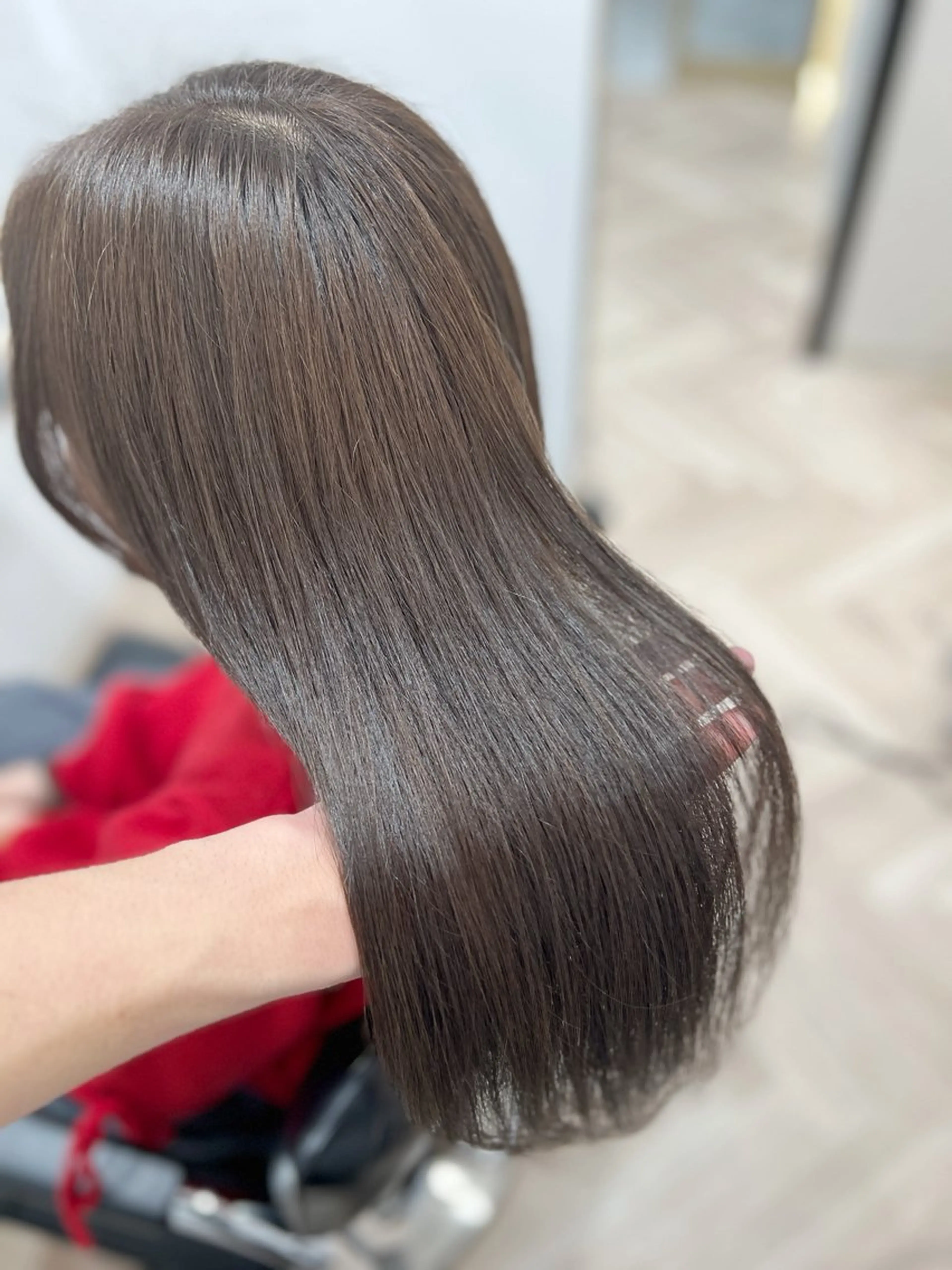 🌟ミニモ限定🌟髪質改善カラー+ケアトリートメント【髪質改善】の写真