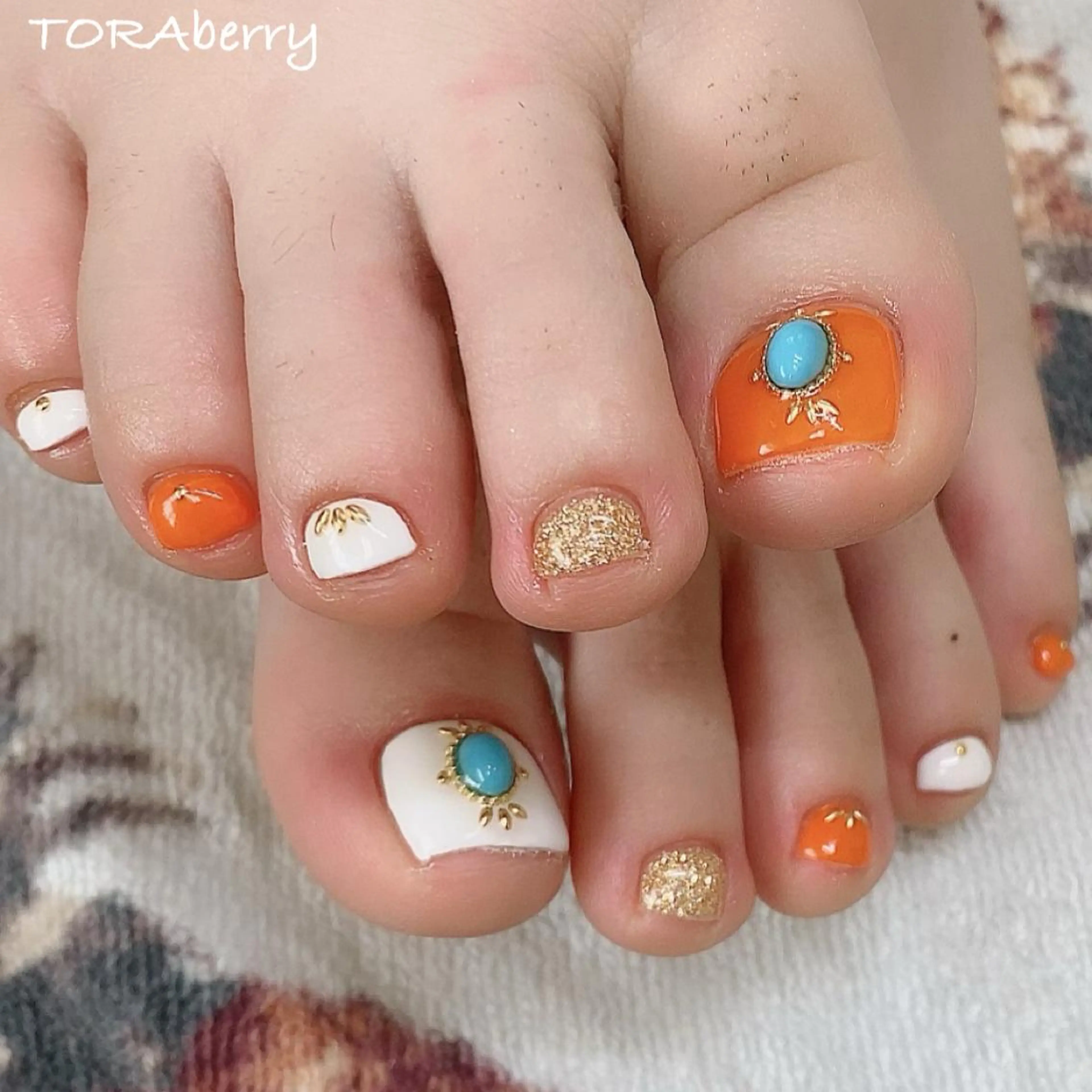 ネイル フットネイル ネイリスト なつみのネイルデザイン