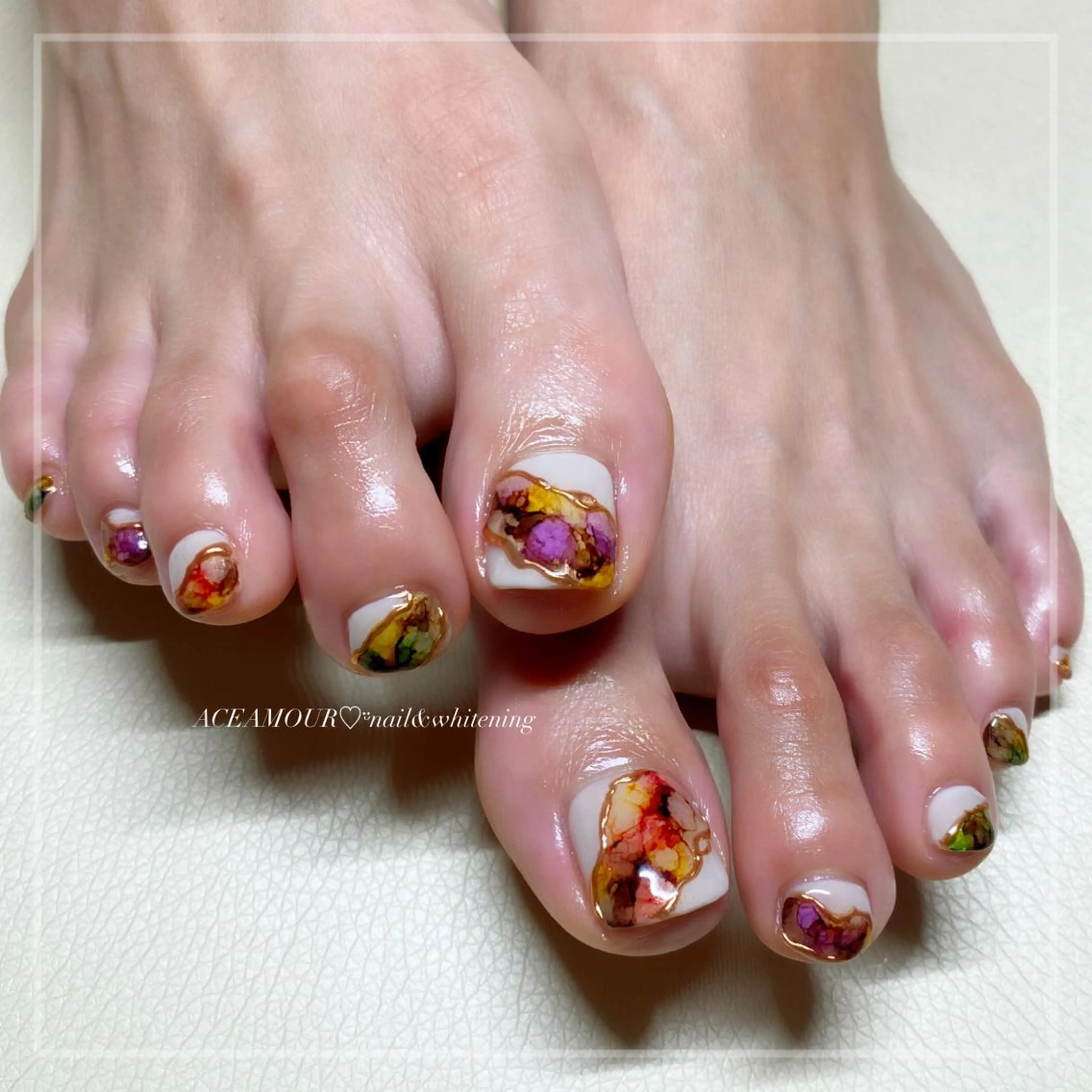 ネイル ネイル/耳つぼ /新ホワイトニングのネイルデザイン