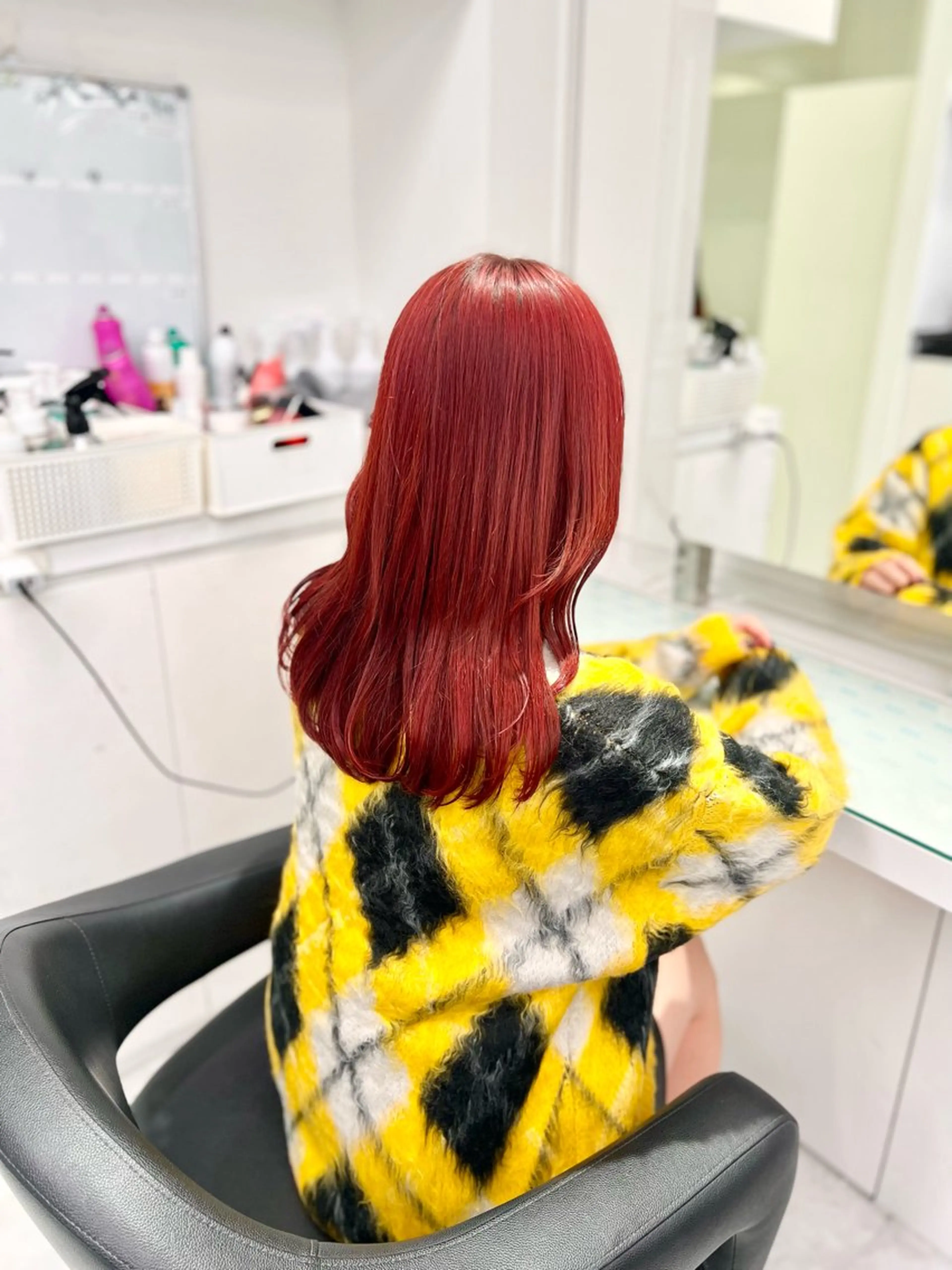 カラー La fith hair　pur茶屋町店所属・momoka/茶屋町 /艶髪カラーのヘアスタイル