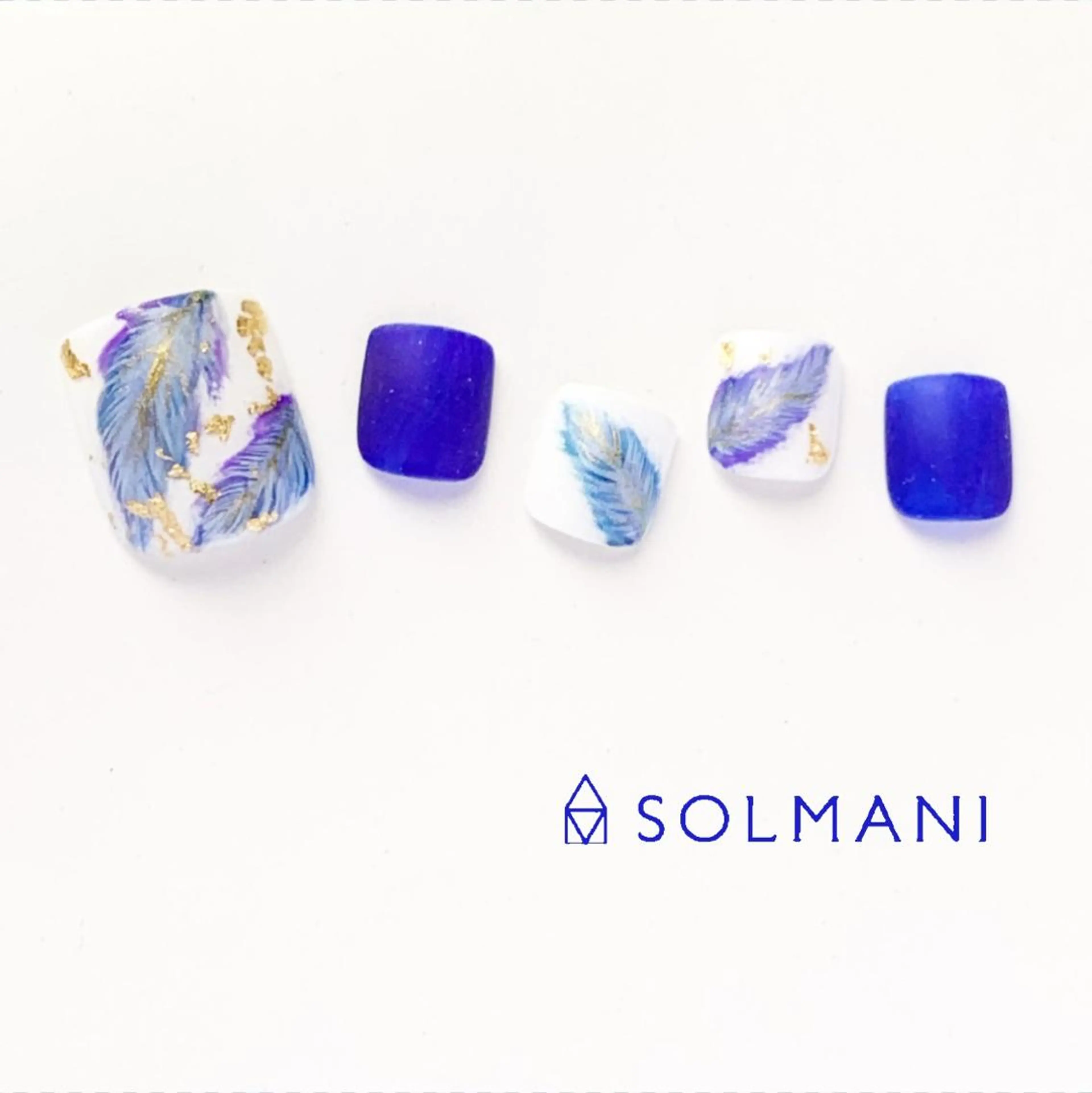 ネイル フットネイル SOLMANI 予約担当のネイルデザイン