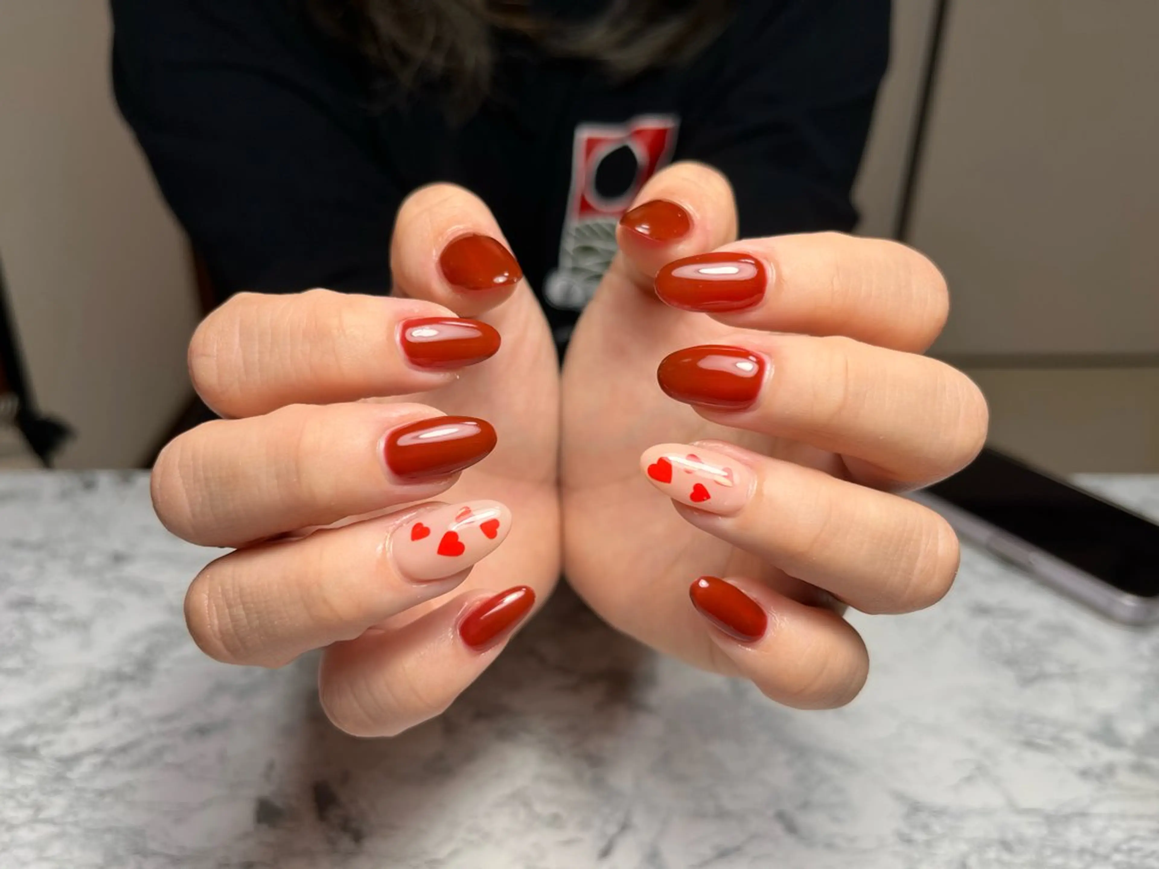 ミディアム ハンドネイル Sea smiley所属・Sea smiley シースマイリーのネイルデザイン