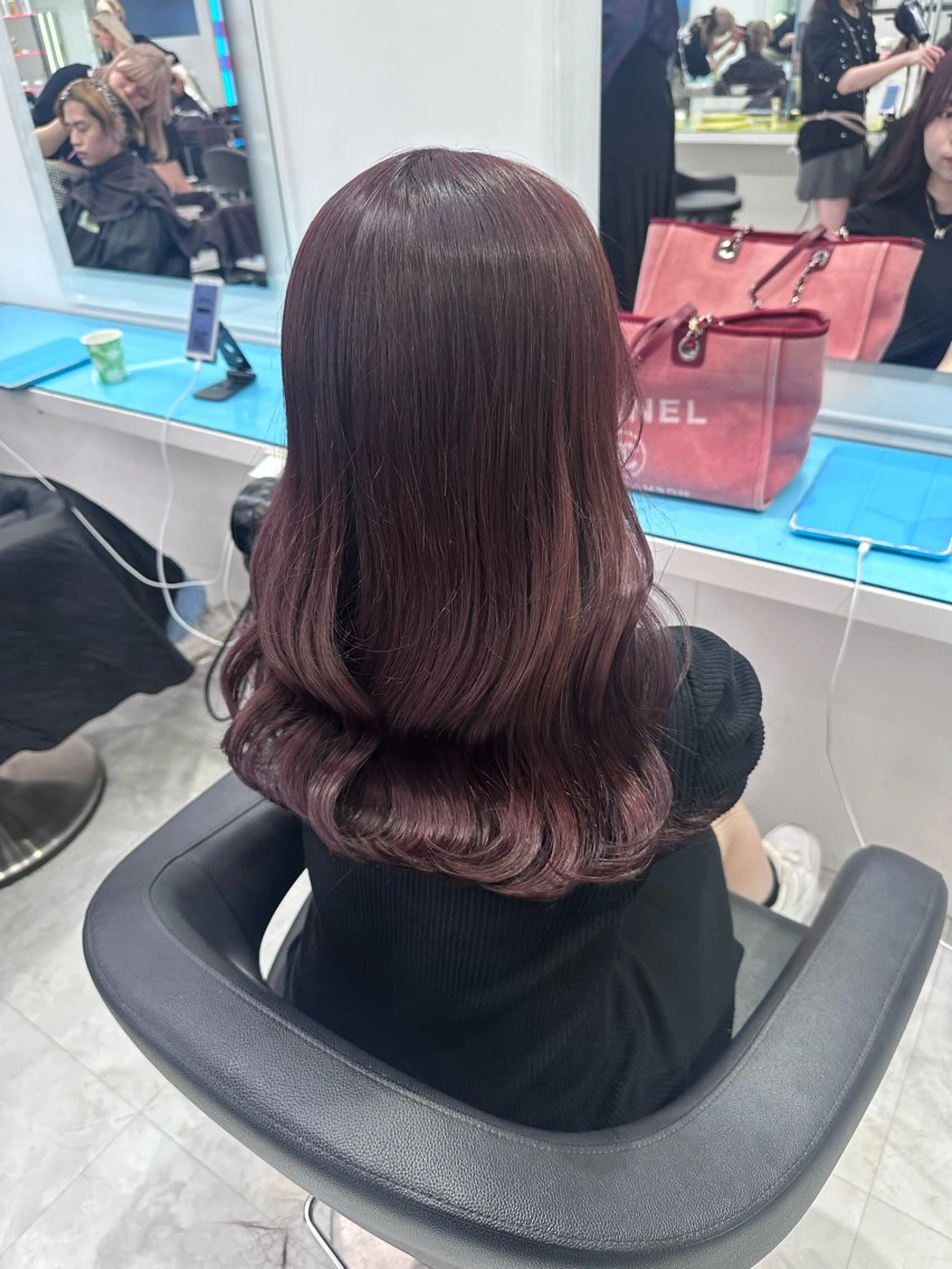 セミロング カラー ♡ダブルカラー特化♡ miyuのヘアスタイル