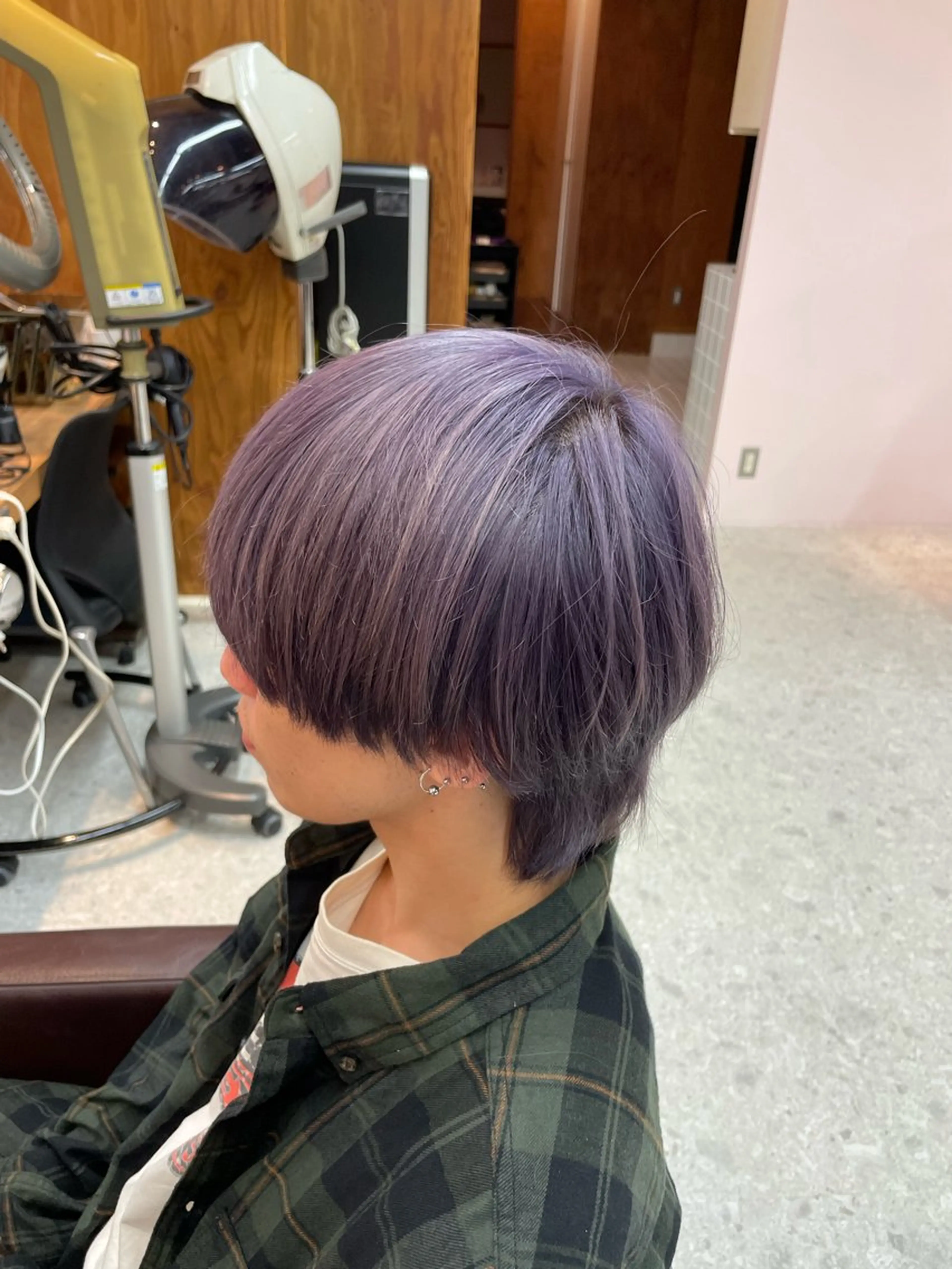 カラー 浅香 諒太のヘアスタイル