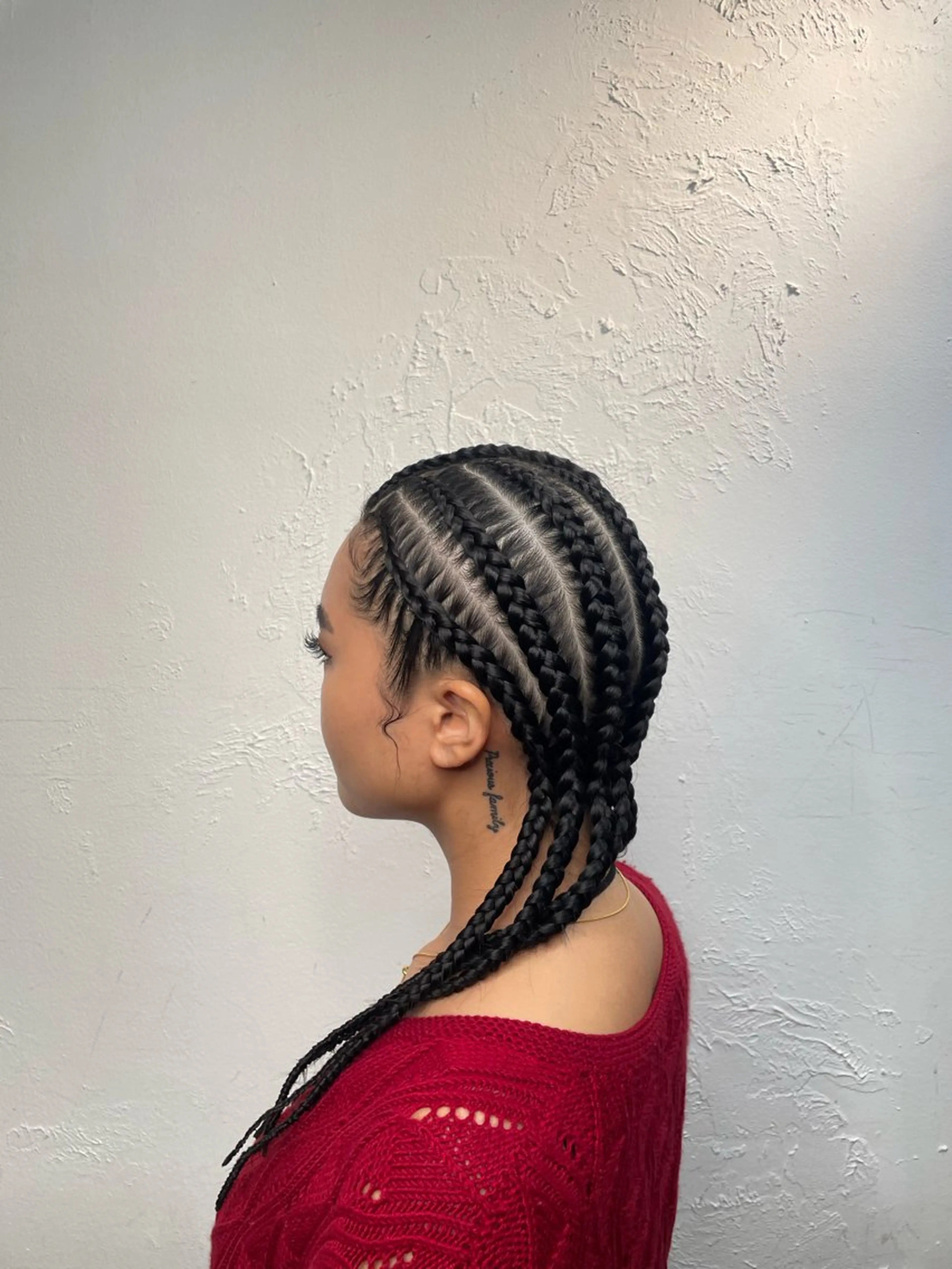 ヘアアレンジ コーンロウ／ブレイズ SYUのヘアスタイル