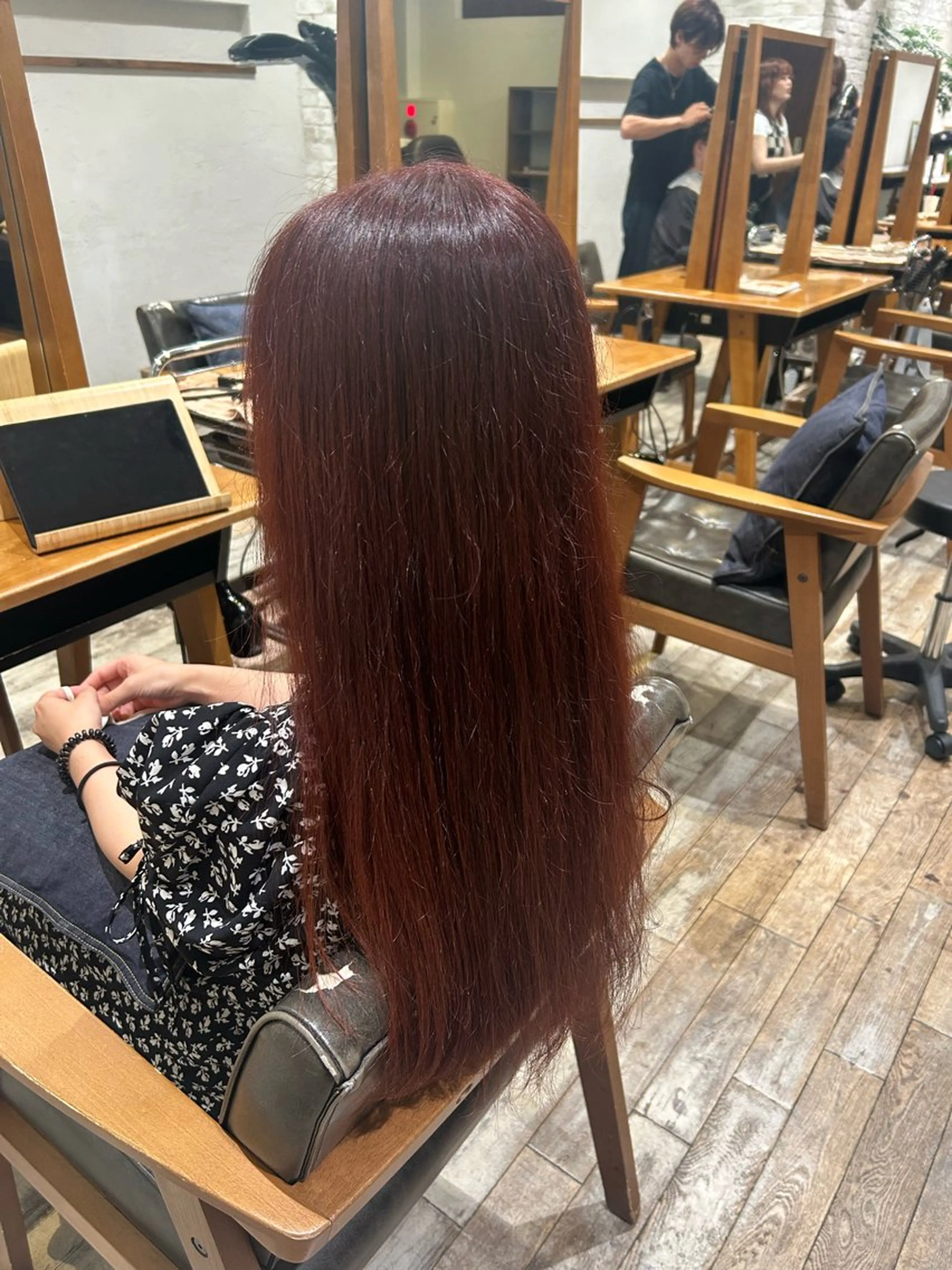 ロング ヘアカラー トリートメント ‪広瀬快斗／ツヤ髪 /似合わせカラー🌱のヘアスタイル