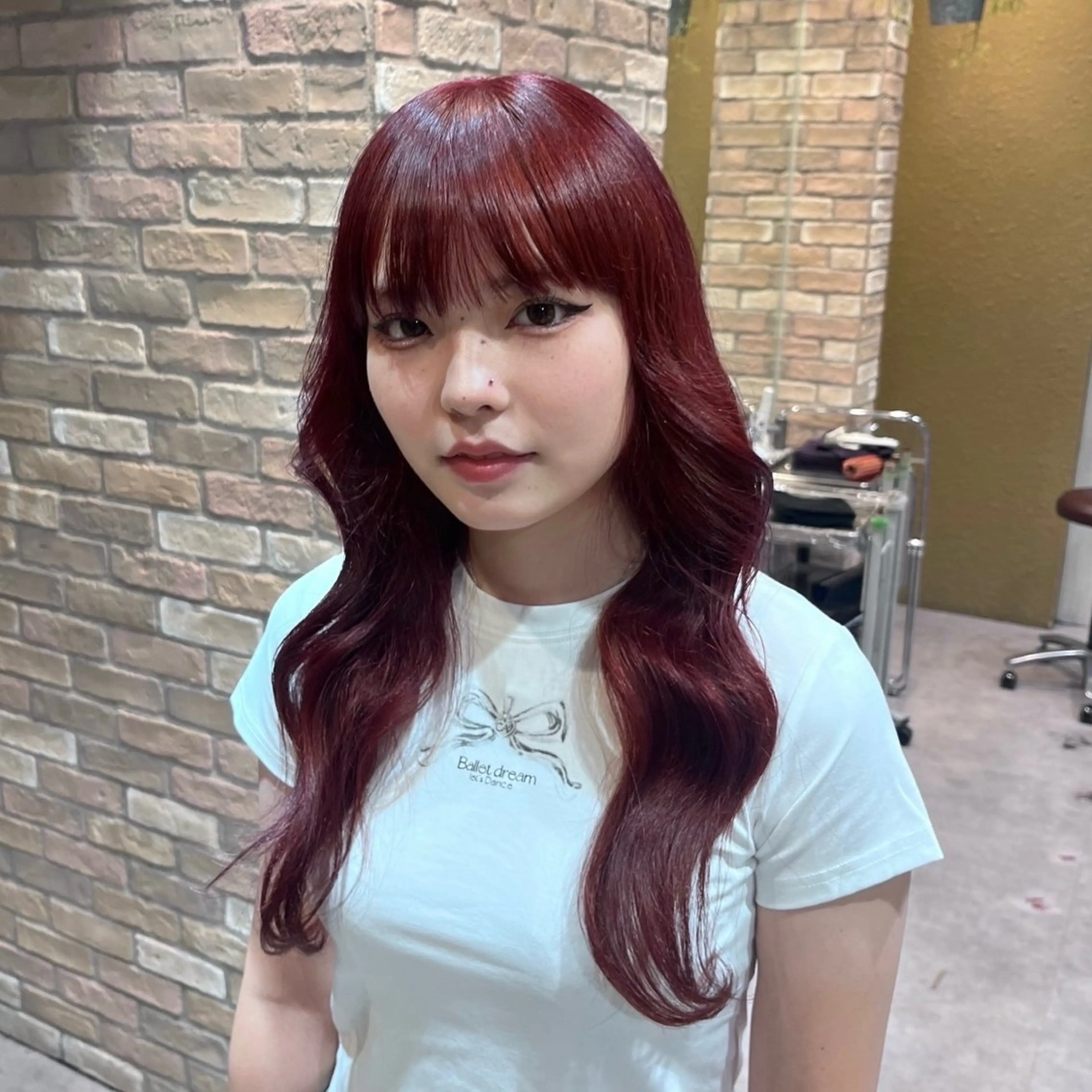 ロング カラー ヘアカラー トリートメント 🩶レイナ🩶 color/nailのヘアスタイル