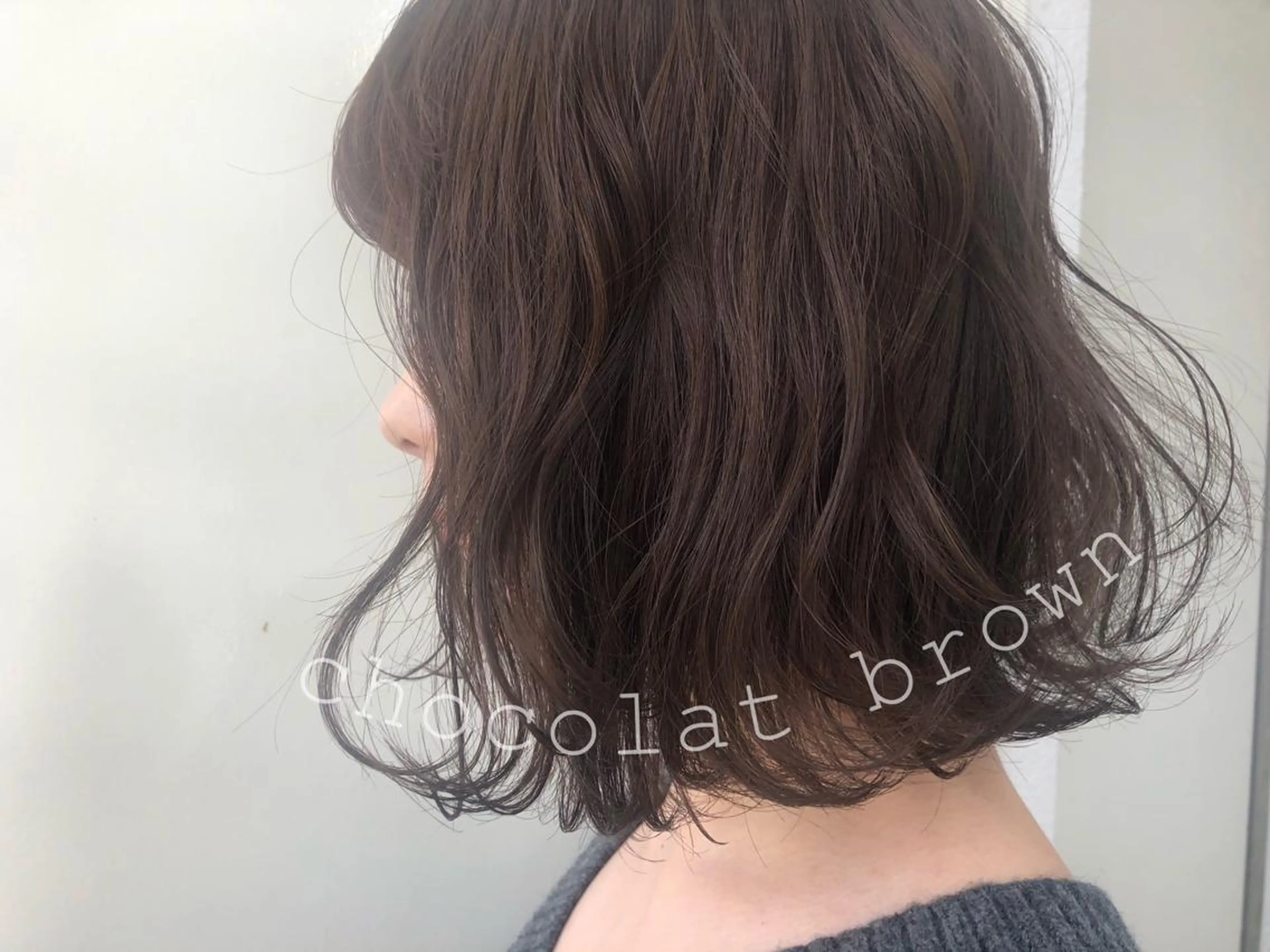 ショート カラー ヘアアレンジ ブラウンカラー ショコラブラウン NANA／trend style🕊🍑のヘアスタイル