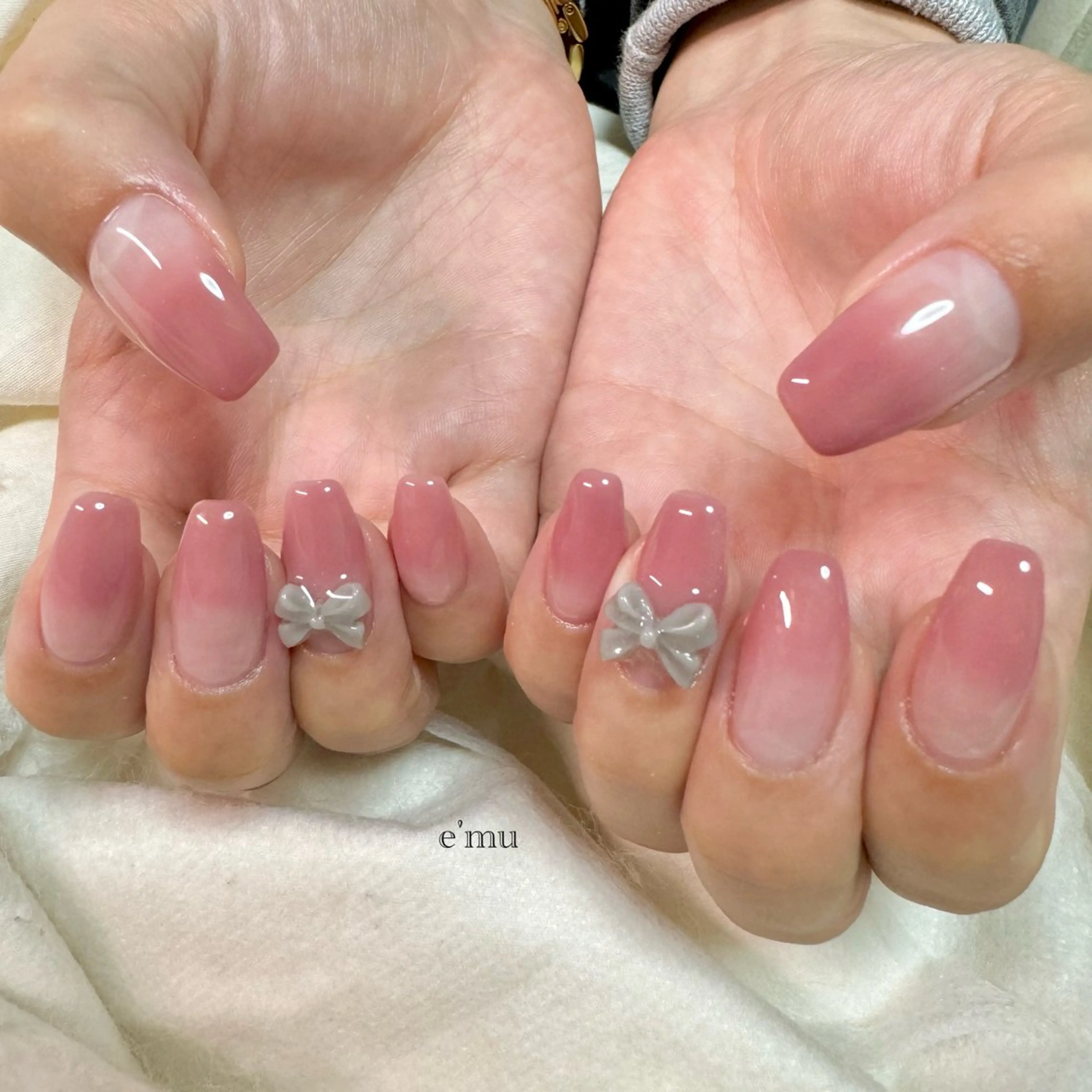 ネイル シンプルネイル ハンドネイル nail salon e'mu💐のネイルデザイン