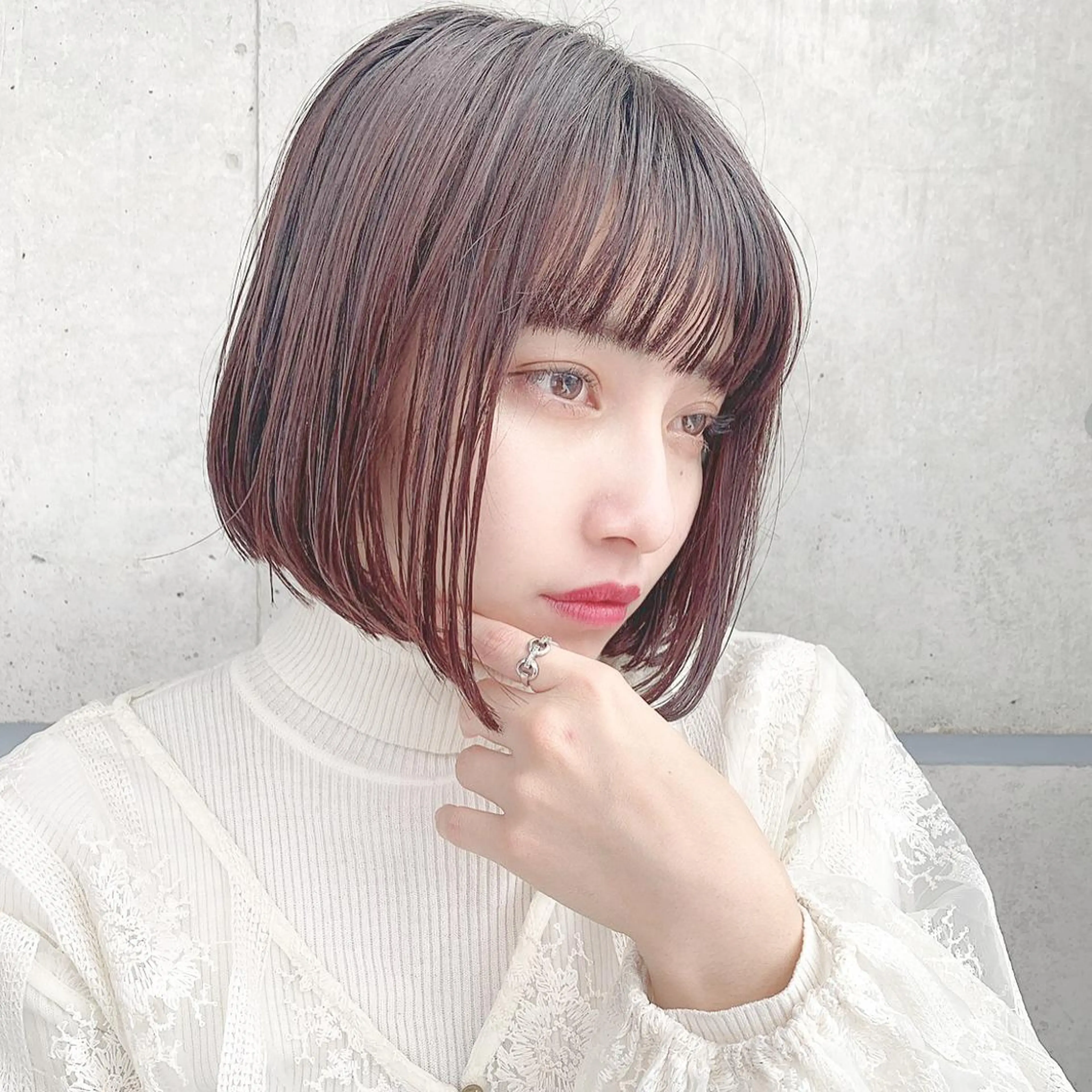 ミディアム 透明感・トレンドヘア 🫧SENDAI🫧のヘアスタイル
