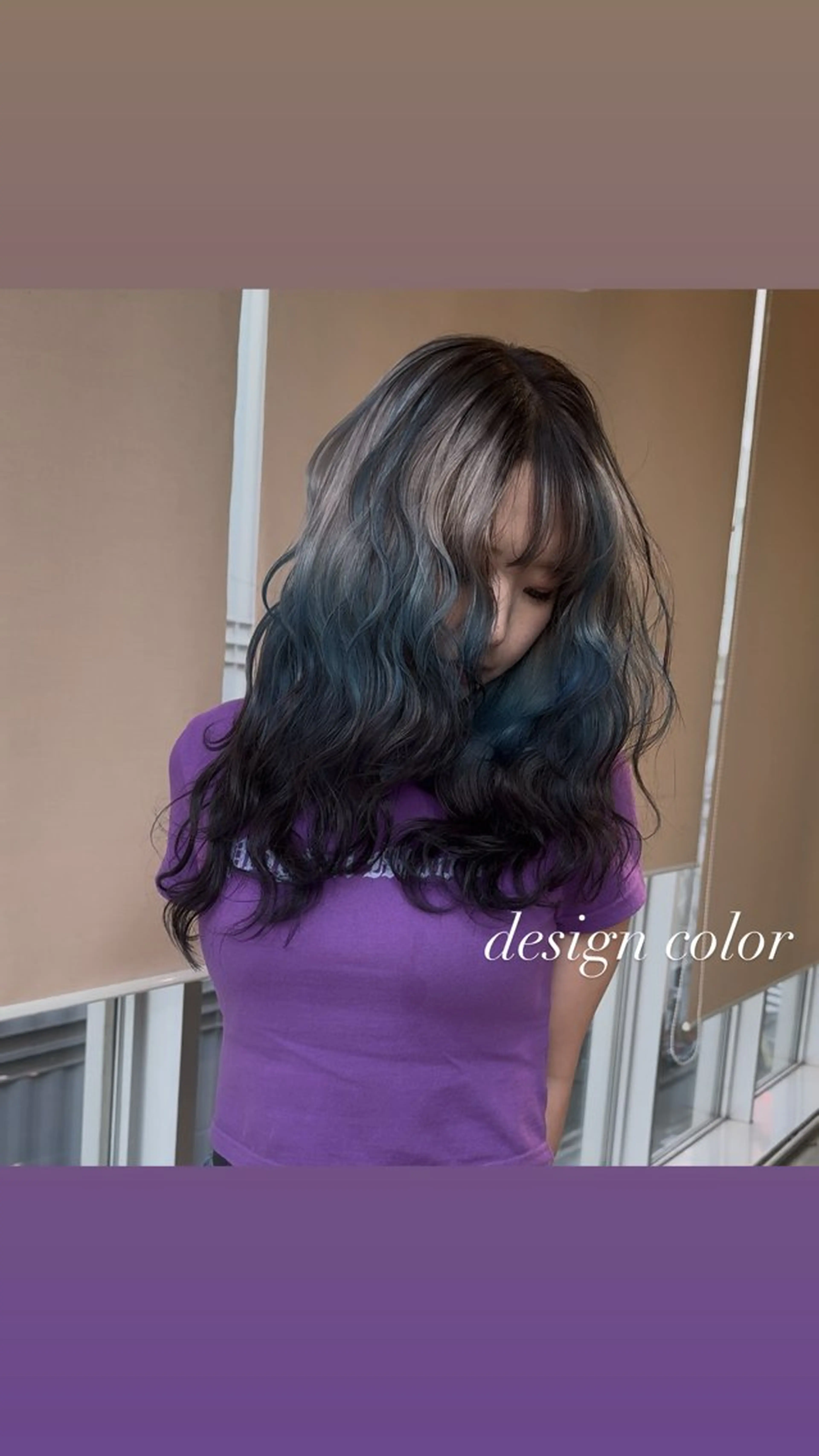 ミディアム カラー カット ヘアカラー トリートメント ヘアセット 💜ハイトーン💛 マジカルかいちゃんのヘアスタイル