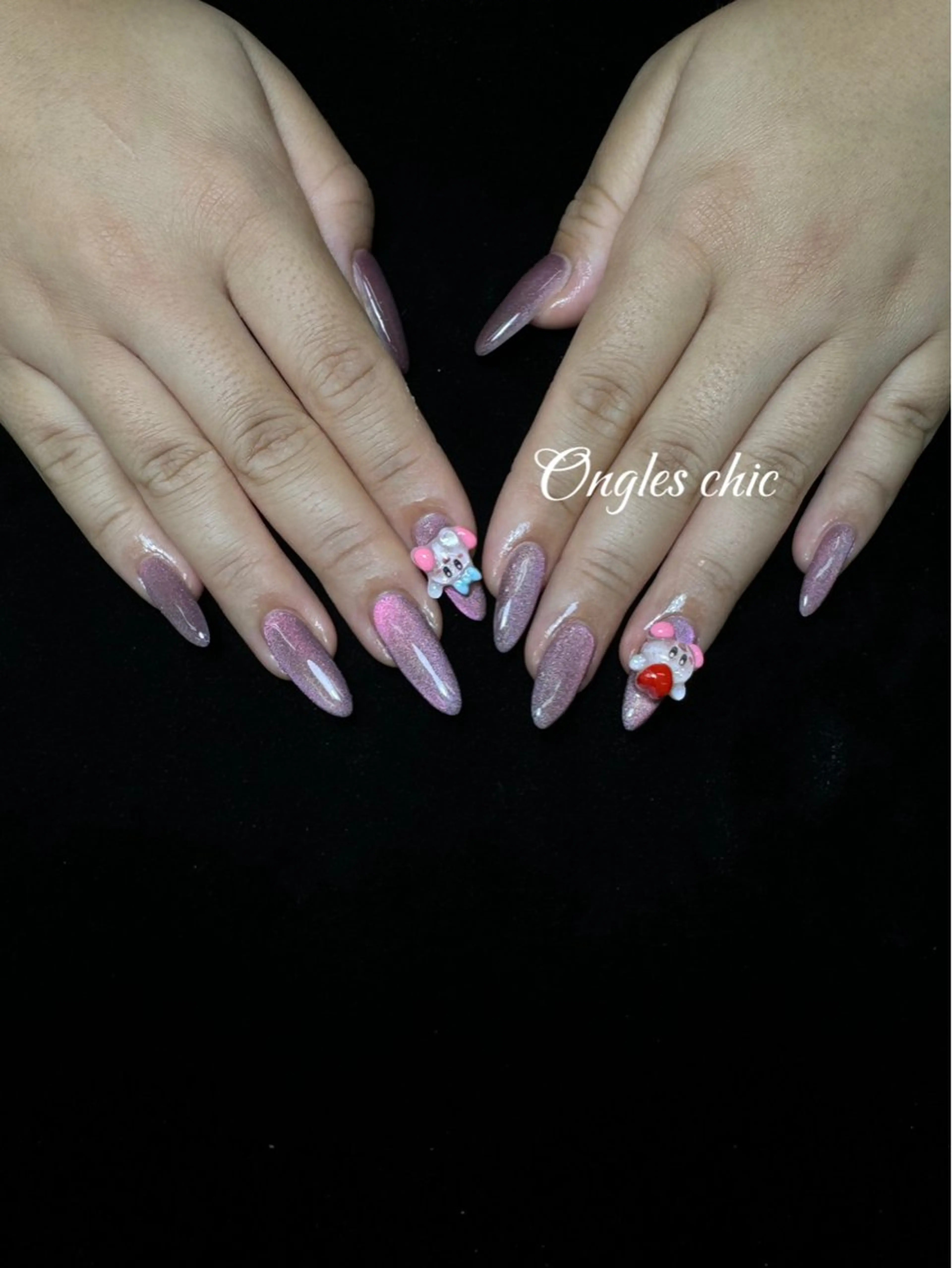 ネイル ハンドネイル ongles chicのネイルデザイン