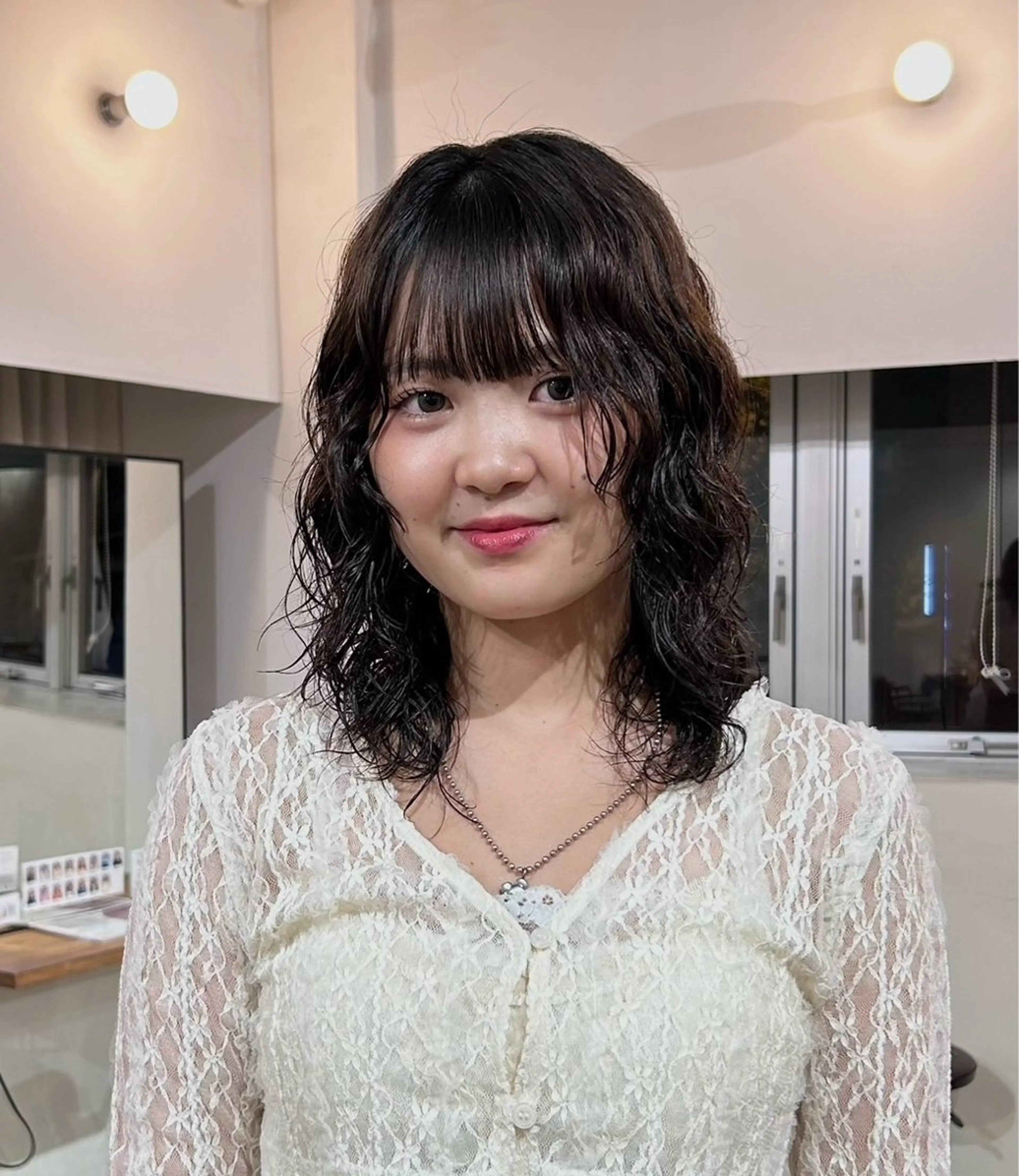 レディースパーマ👩🏻‍🦱🌀✨の写真